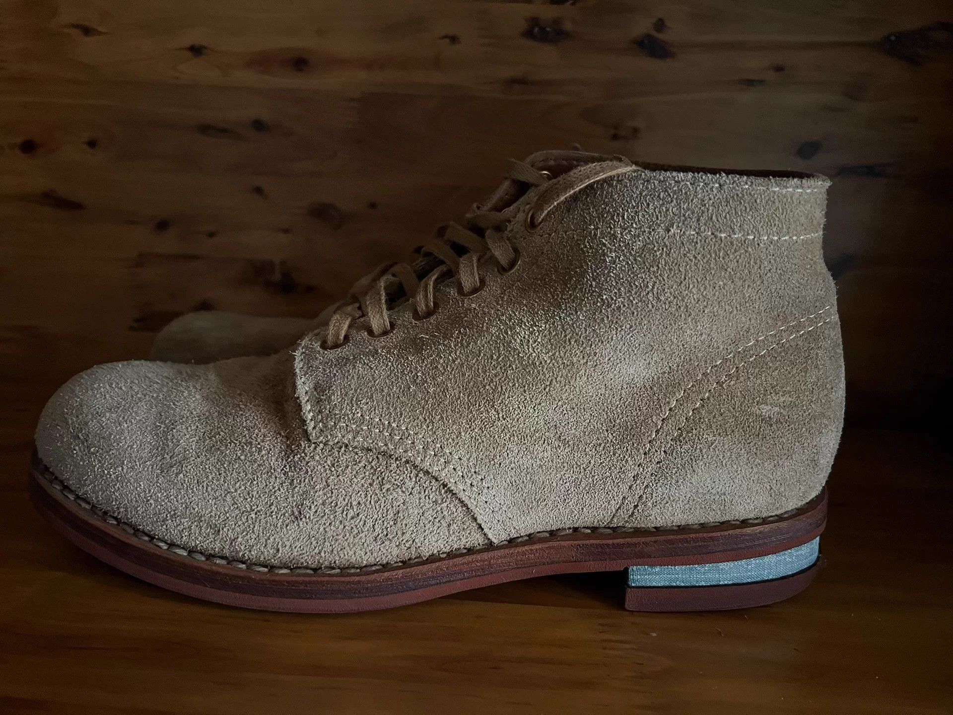 Visvim visvim 14ss brigadier LT.Brown floral heel 9/42.5 Size US 9.5 / EU 42-43 - 2 Thumbnail