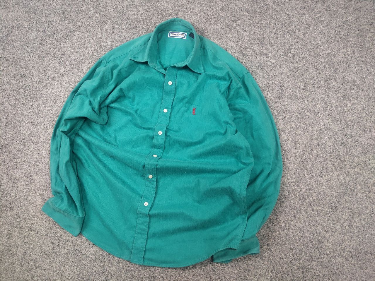 Yves Saint Laurent Vintage 80 - 90's Yves Saint Laurent Paris Long sleeve shirt Size US M / EU 48-50 / 2 - 3 Thumbnail