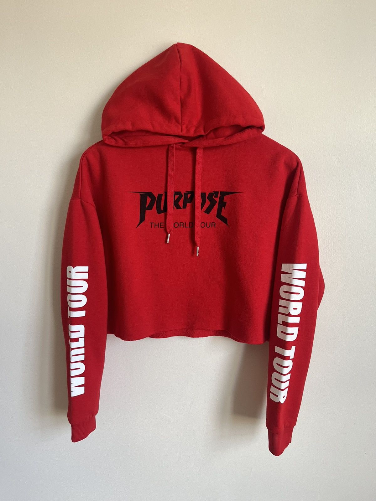 Justin Bieber × Rap Tees × Vintage Vintage Y2K H&M X Justin Bieber World Tour Hoodie Size S / US 4 / IT 40 - 2 Thumbnail