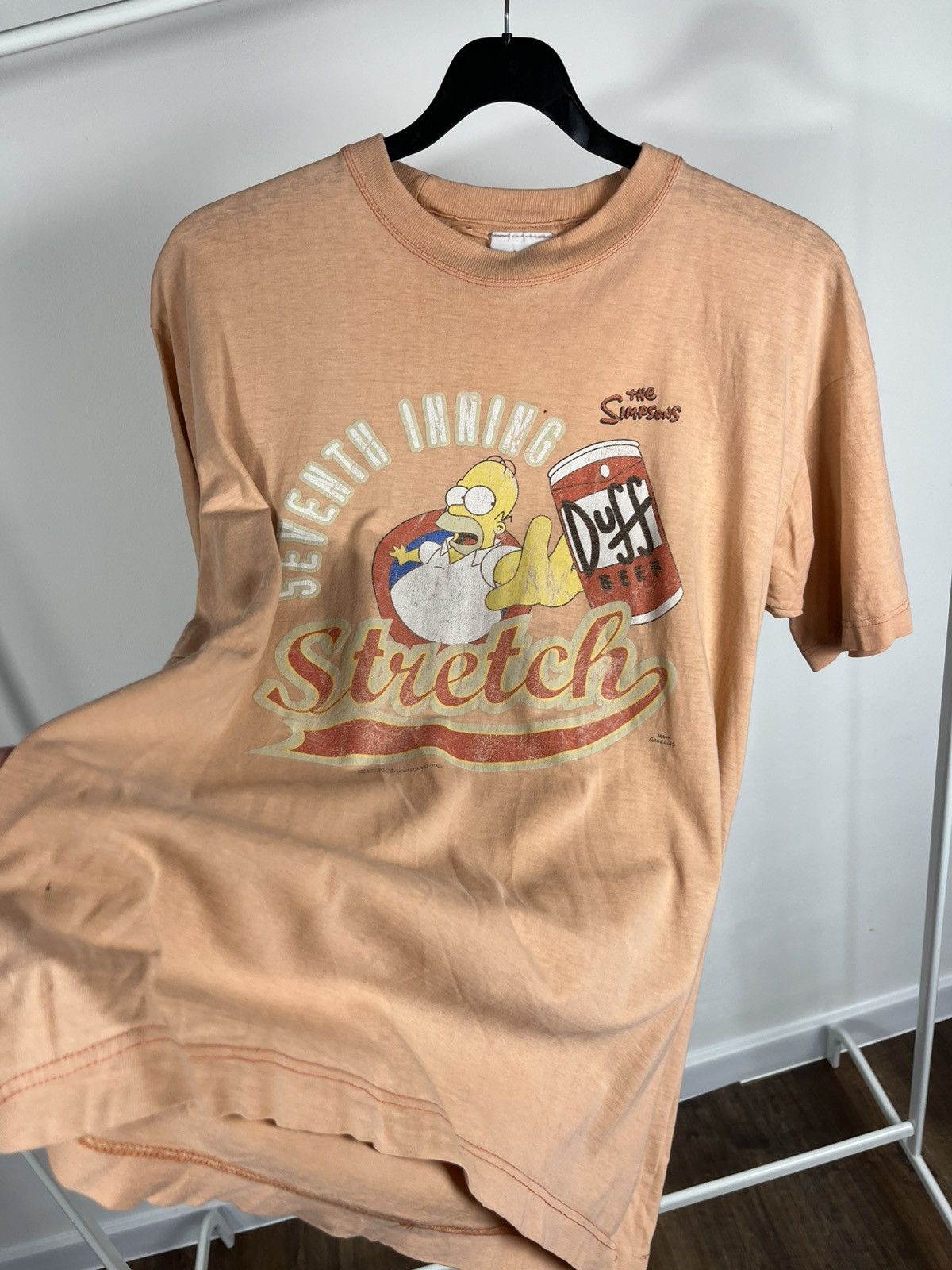 Other Vintage Simpsons Duff Beer T-Shirt Italy Montecarlo 90s Size US L / EU 52-54 / 3 - 12 Thumbnail