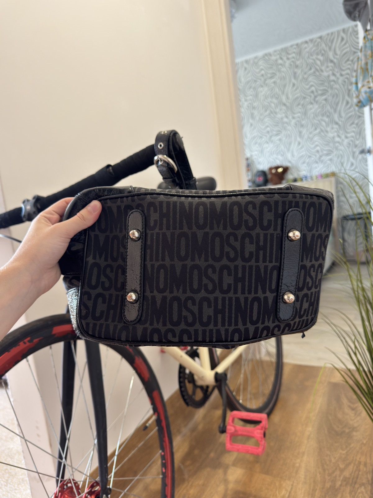 Moschino VINTAGE MOSCHINO MONOGRAM 2000s BAG Size ONE SIZE - 4 Thumbnail