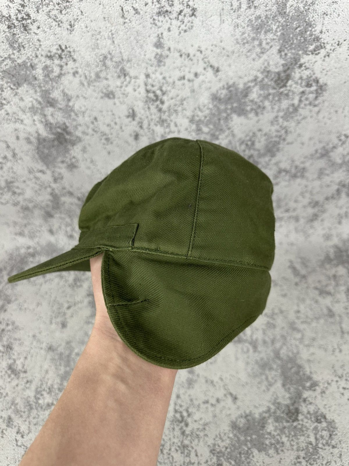 Vintage Vintage Swedish Military Winter Cap Ear Flap Patrol Hat Size ONE SIZE - 5 Thumbnail