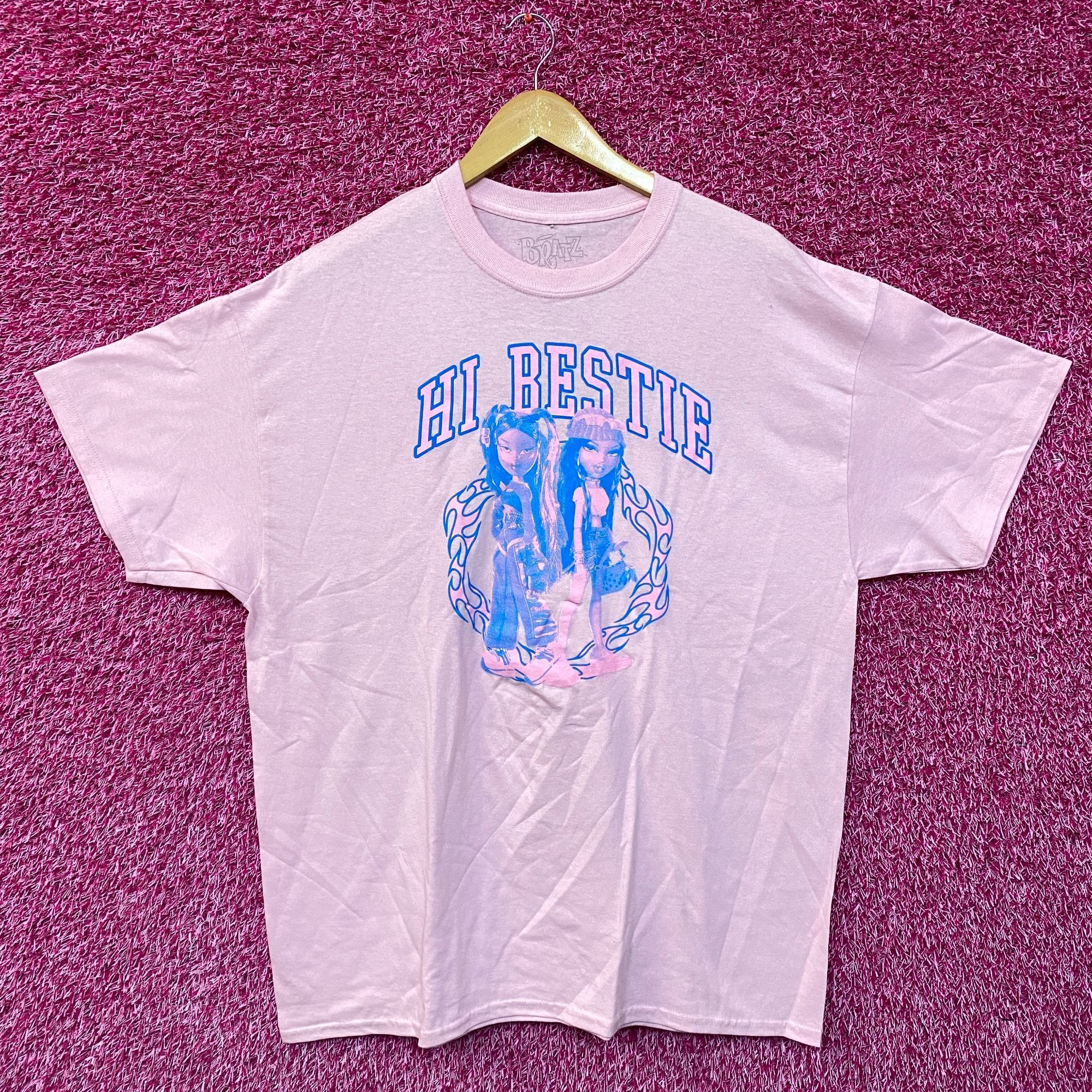Other Bratz Hi Bestie Pink Tshirt size Extra Large Size US XL / EU 56 / 4 - 1 Thumbnail