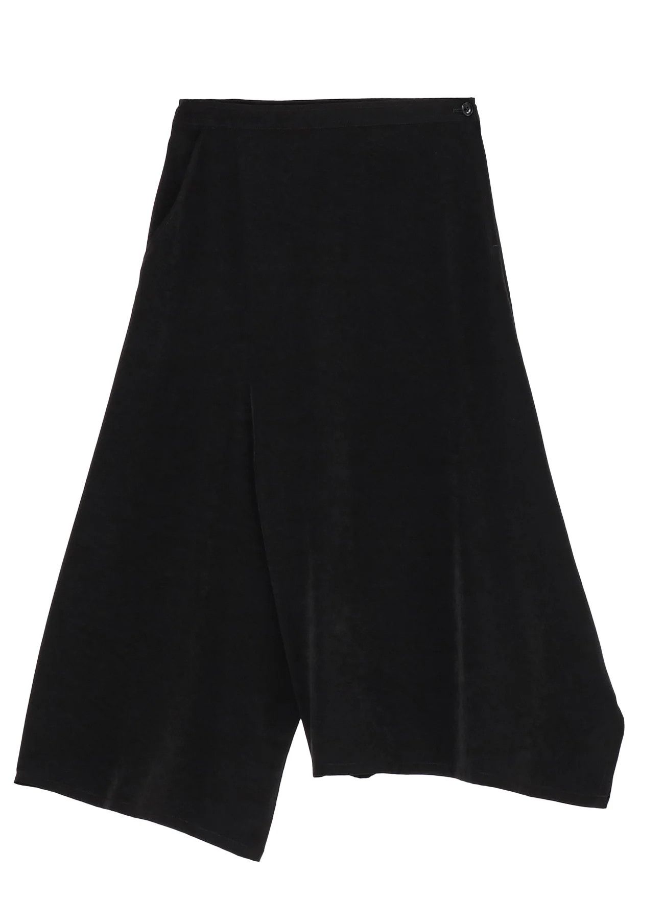 Yohji Yamamoto Yohji Yamamoto Y's CREPE de CHINE ASYMMETRIC WIDE PANT SKIRT Size 32" / US 10 / IT 46 - 7 Thumbnail