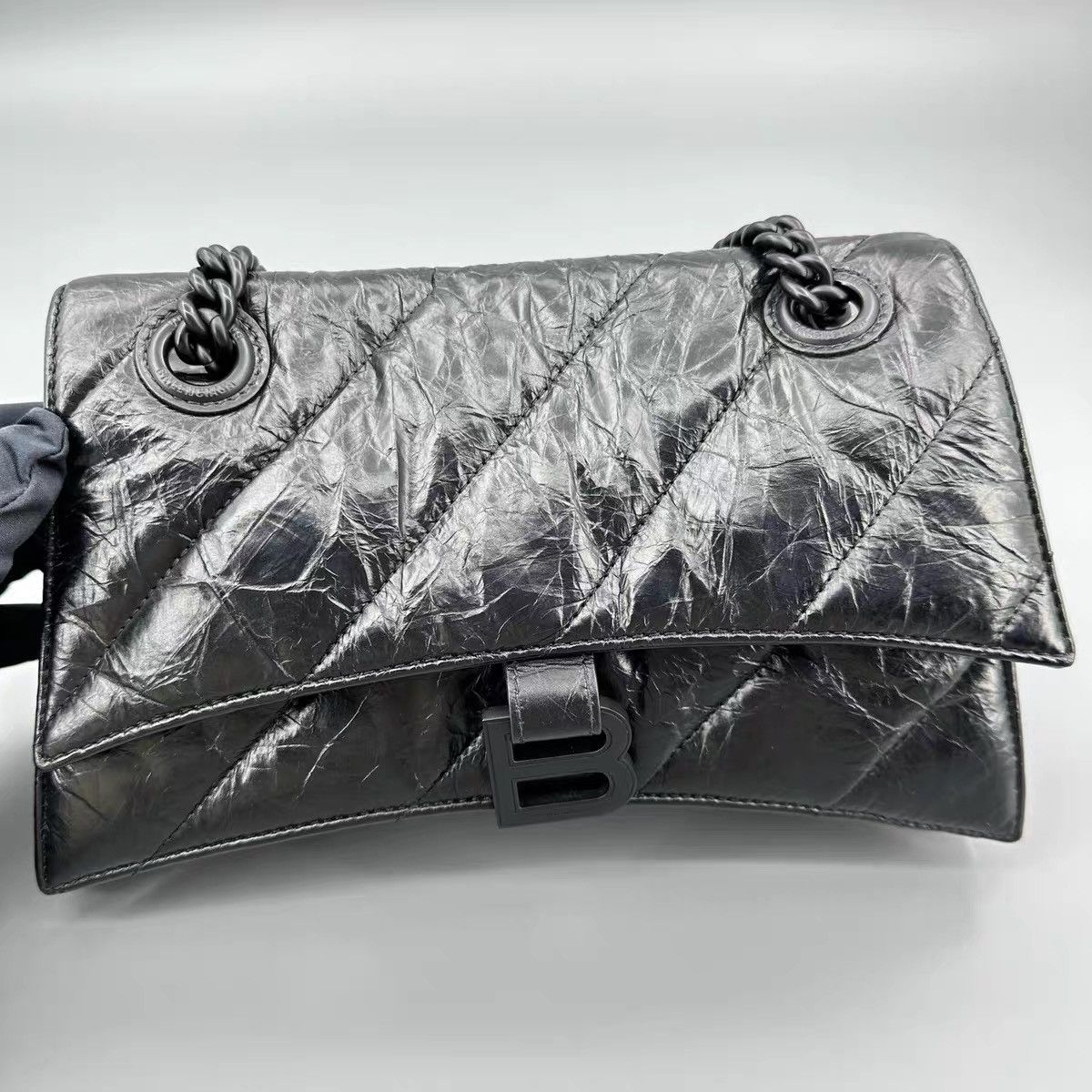 Balenciaga Balenciaga Medium Quilted Crush Bag Size ONE SIZE - 1 Thumbnail