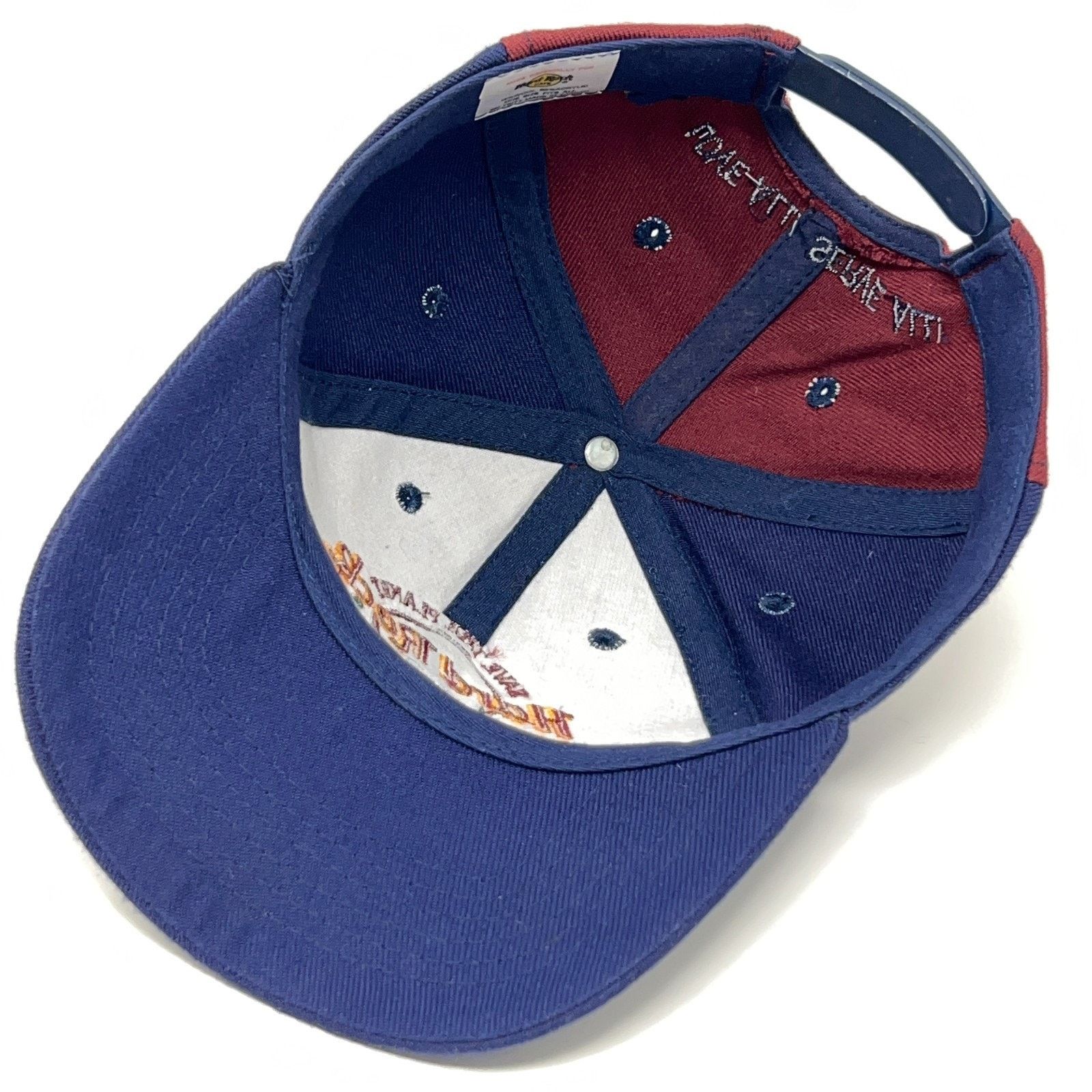 Hard Rock Cafe Vintage 90s Hard Rock Cafe Nashville Hat Baseball Cap Blue Size ONE SIZE - 4 Thumbnail