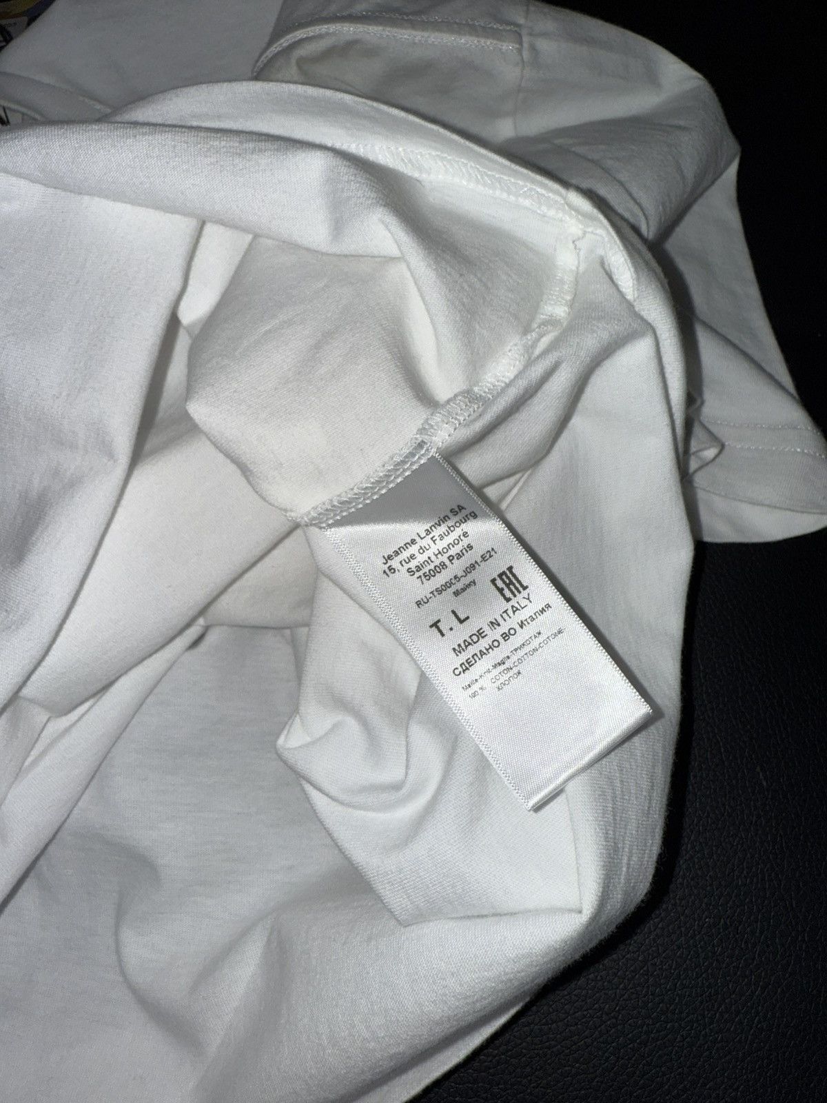 Gallery Dept. × Lanvin Gallery dept x Lanvin logo t shirt Size US L / EU 52-54 / 3 - 5 Thumbnail