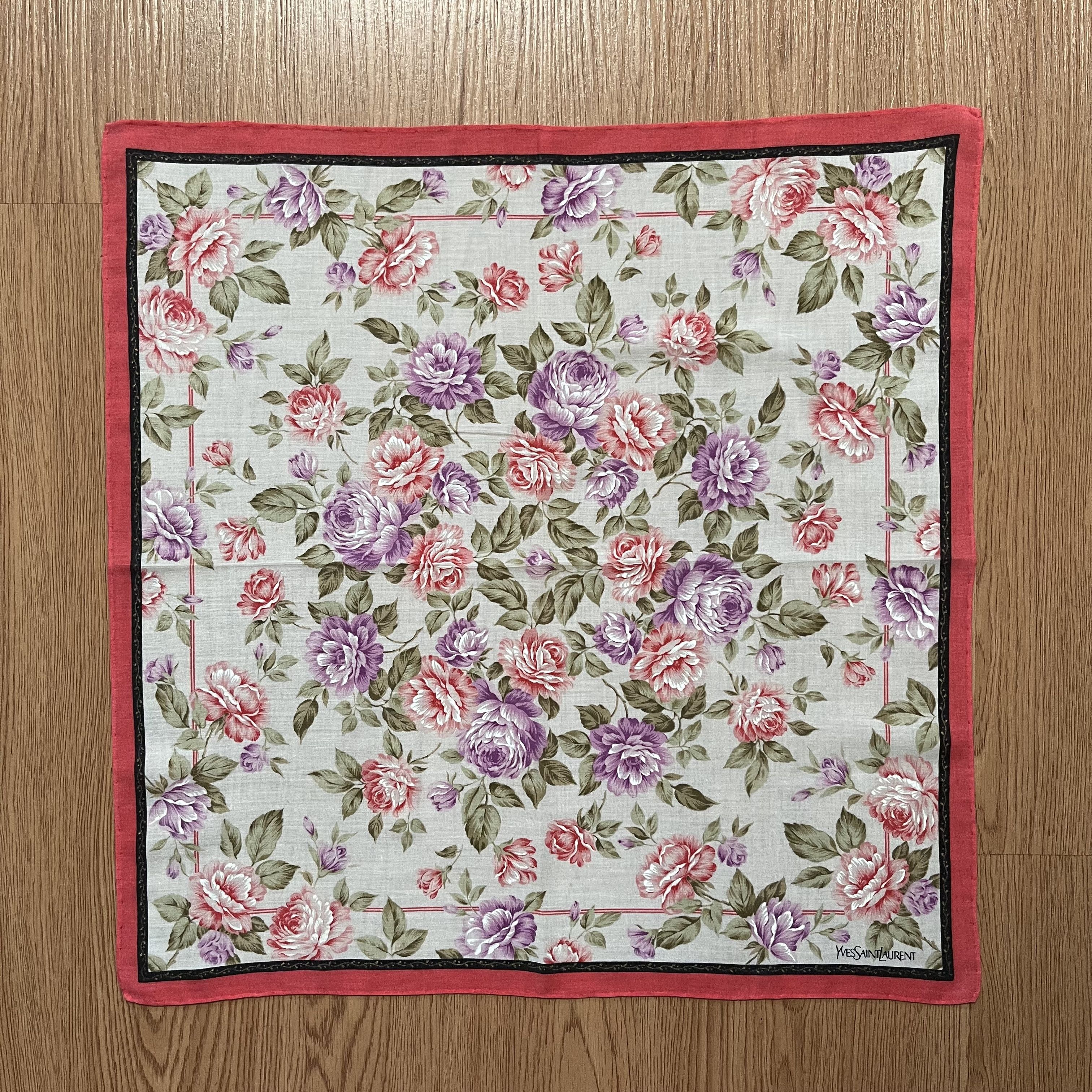 Yves Saint Laurent Vintage Yves Saint Laurent Handkerchief Size ONE SIZE - 1 Thumbnail