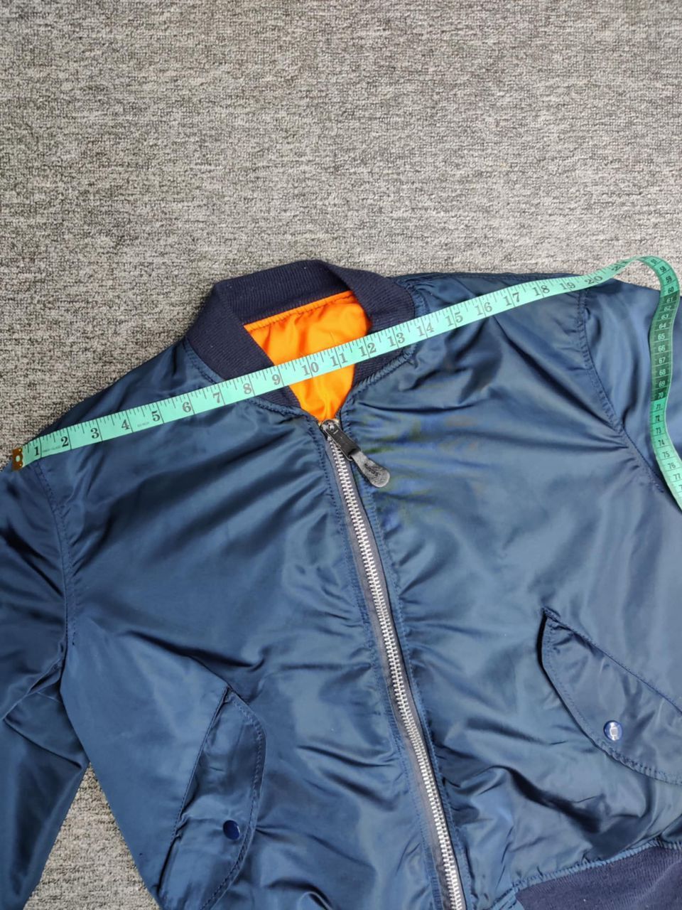 Alpha Industries Vintage 90s Alpha Industries MA-1 Flight Bomber Jacket Size US M / EU 48-50 / 2 - 13 Thumbnail