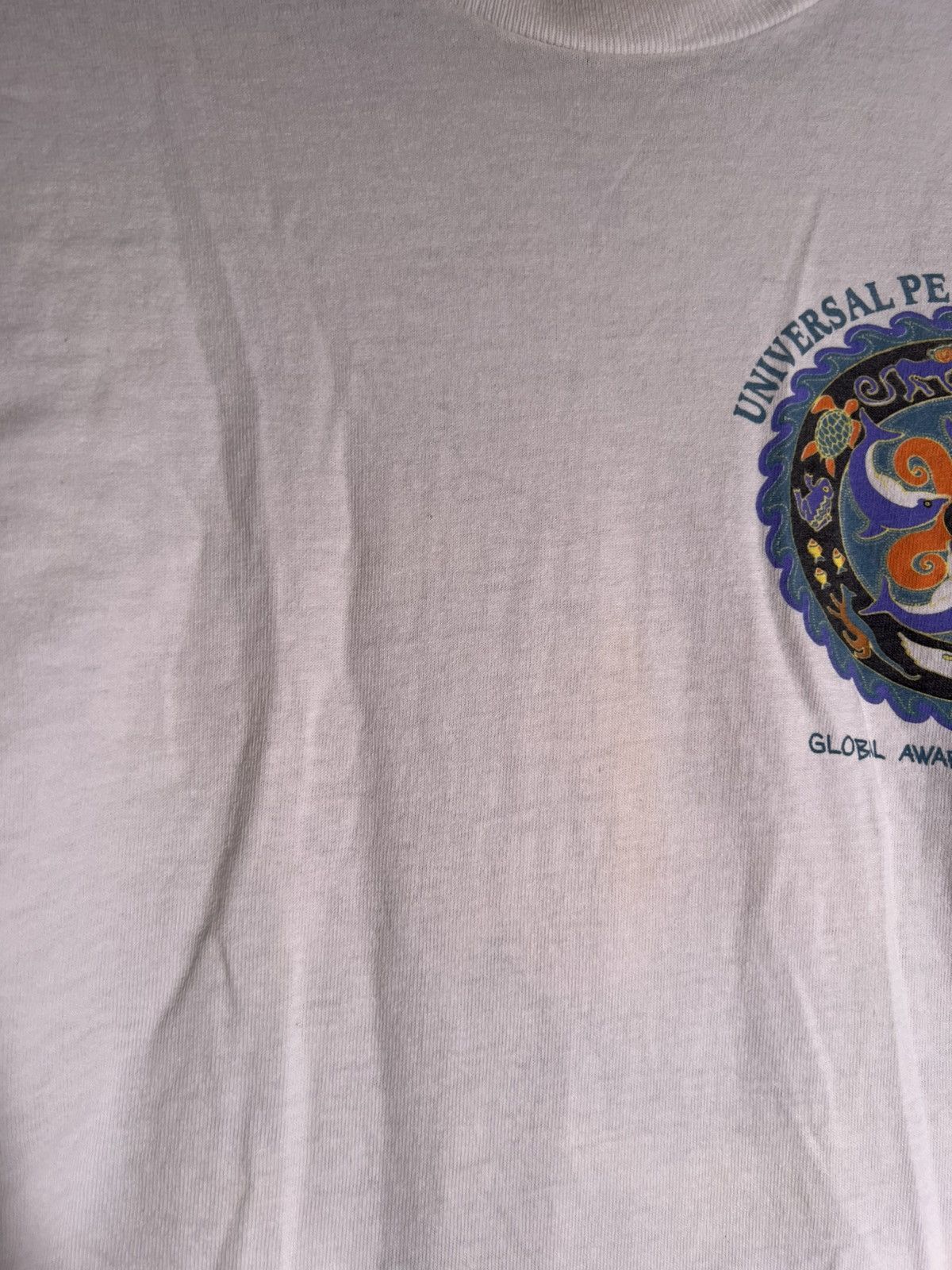 Vintage 90’s VTG Vintage Universal Peace & Harmony San Diego T Shirt Size US L / EU 52-54 / 3 - 11 Thumbnail