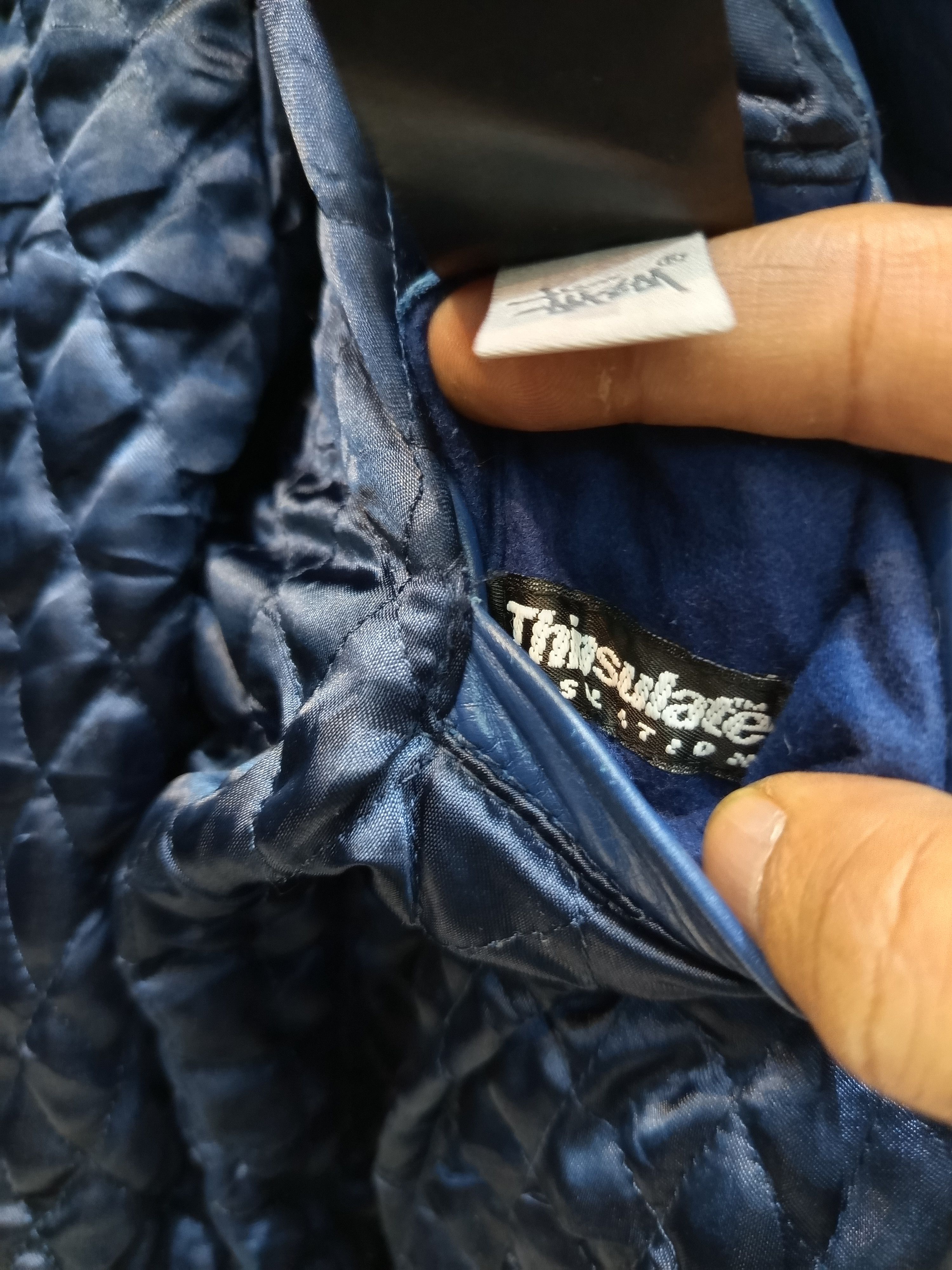 Stussy Y2K Stussy Japan Leather Biker Jacket Size US L / EU 52-54 / 3 - 16 Thumbnail