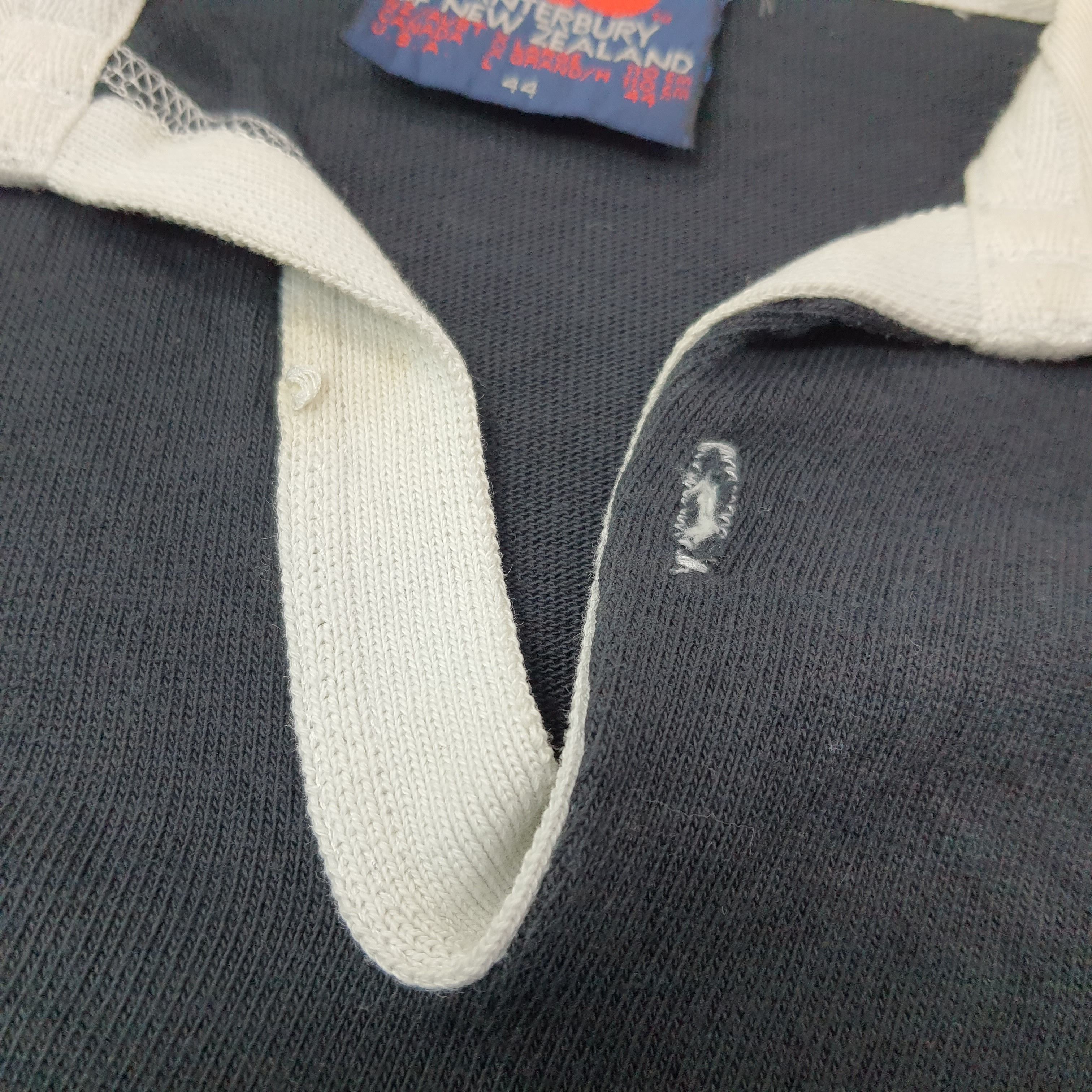 Canterbury of New Zealand Vintage Canterbury New Zealand All Black Rugby Shirt C259N80 Size US XL / EU 56 / 4 - 10 Thumbnail