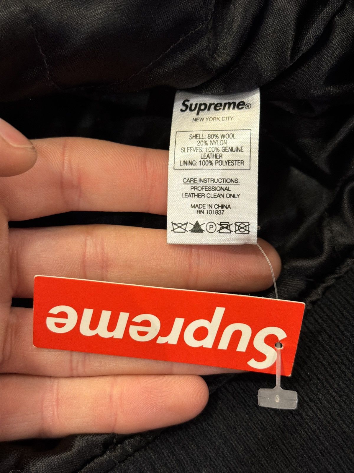 Supreme Supreme King Hooded Varsity Jacket Size US L / EU 52-54 / 3 - 5 Thumbnail