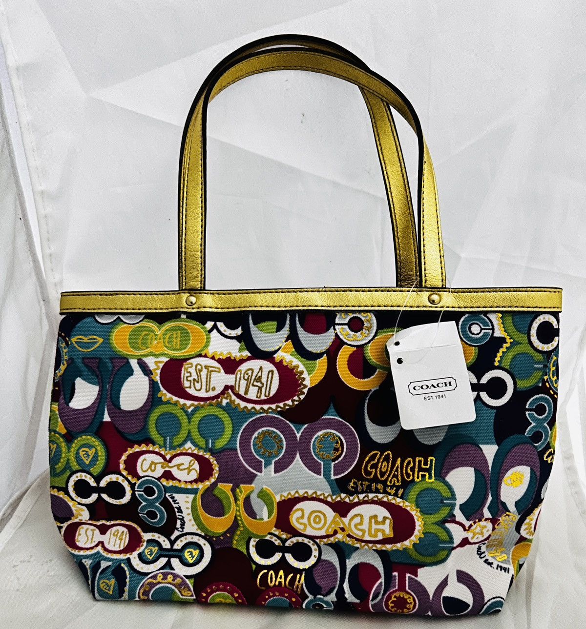 Coach × Designer × Vintage Vintage Y2K Coach Poppy Glam Handbag