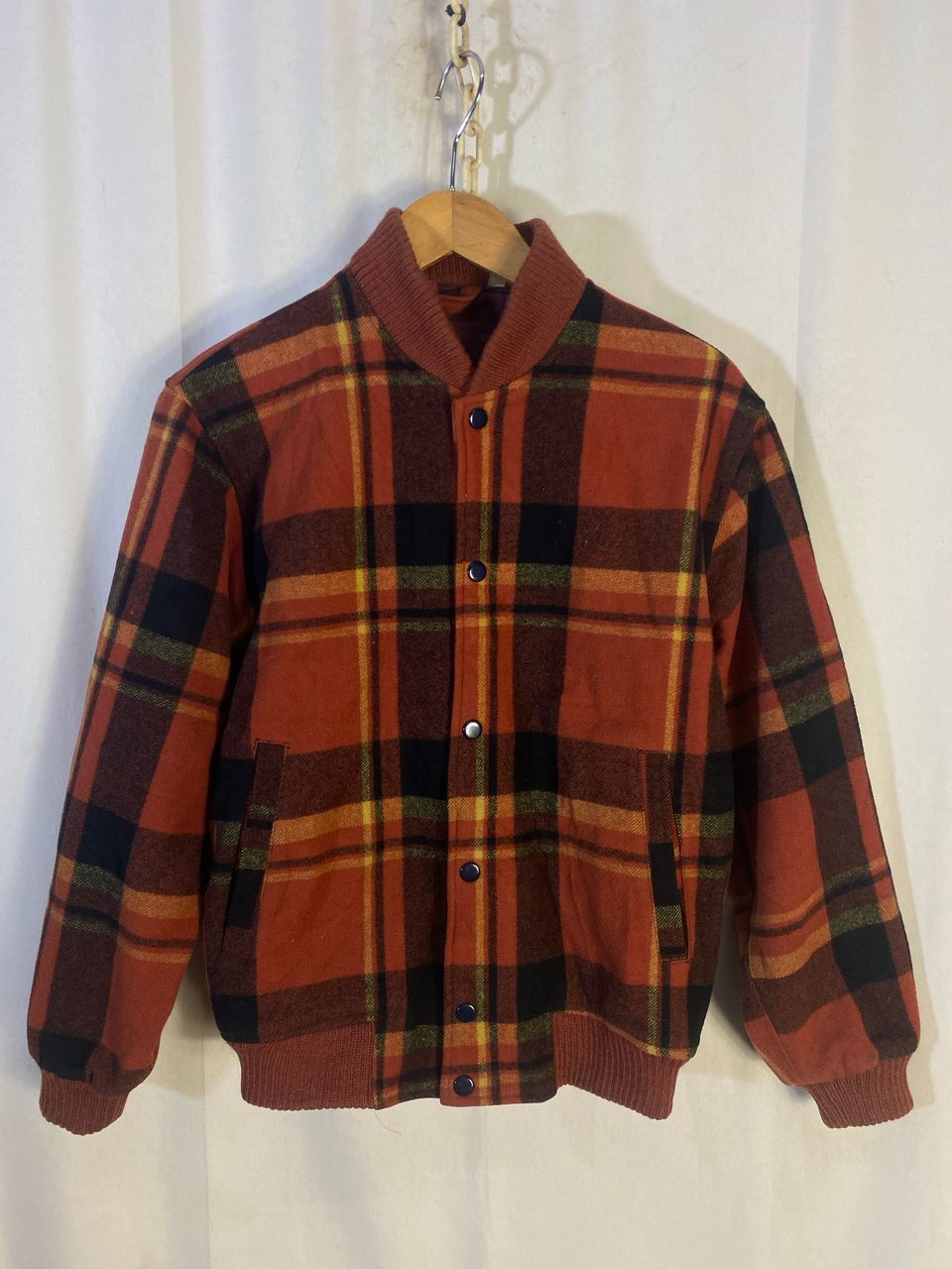 Japanese Brand × Vintage Vintage Japanese brand snap button wool jacket Size US M / EU 48-50 / 2 - 10 Thumbnail