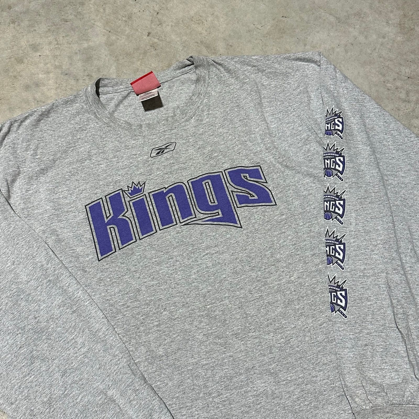 Reebok Vintage Y2K Sac Kings Long Sleeve size XXL Size US XXL / EU 58 / 5 - 2 Thumbnail