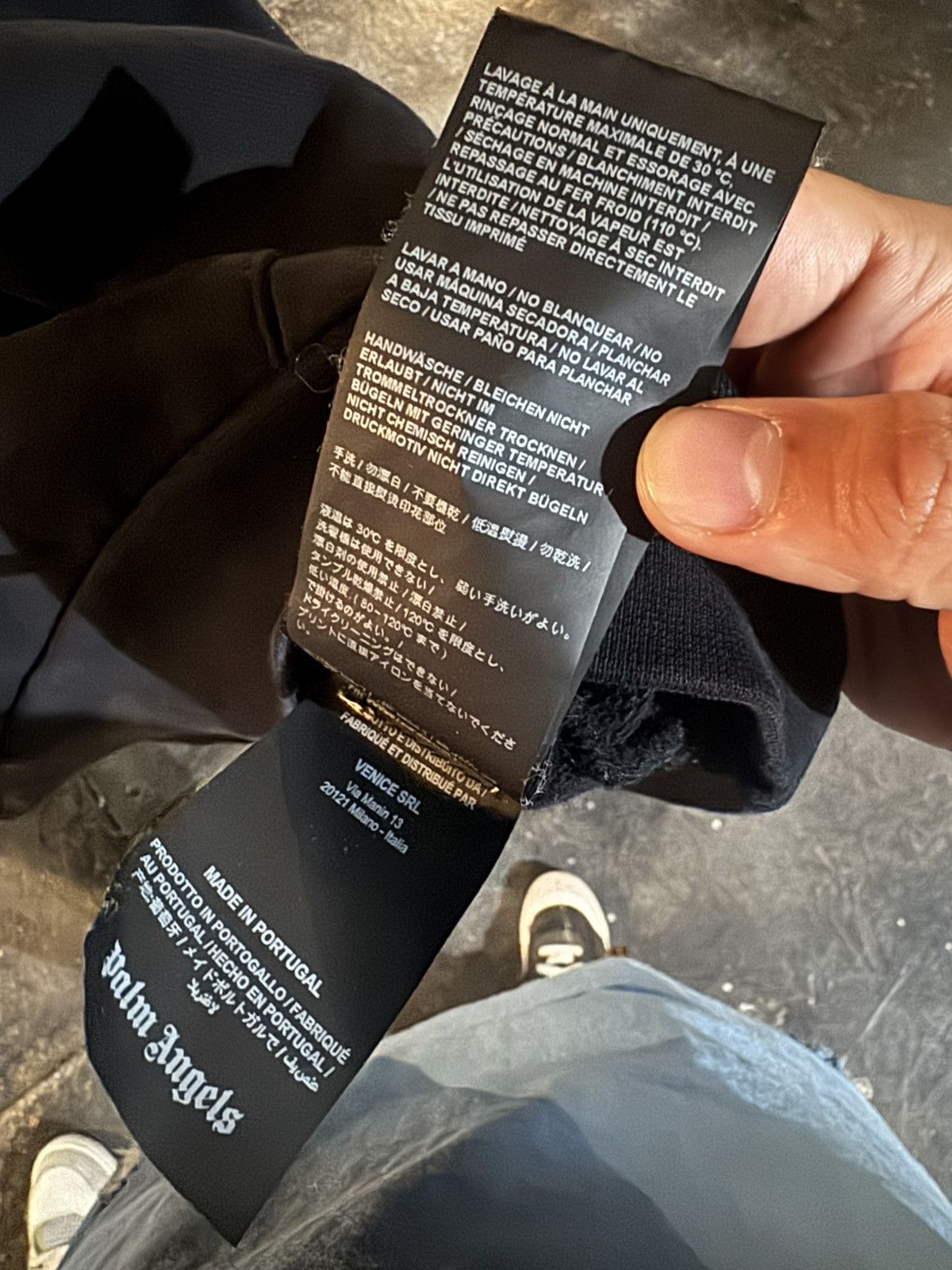 Designer × Palm Angels Palm Angels black dance of death hoodie, size large Size US L / EU 52-54 / 3 - 6 Thumbnail