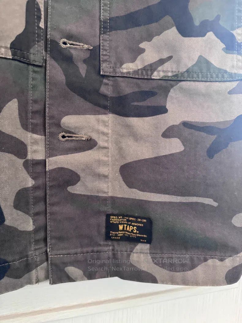 Wtaps Wtaps Camouflage Shirt Size US M / EU 48-50 / 2 - 6 Thumbnail