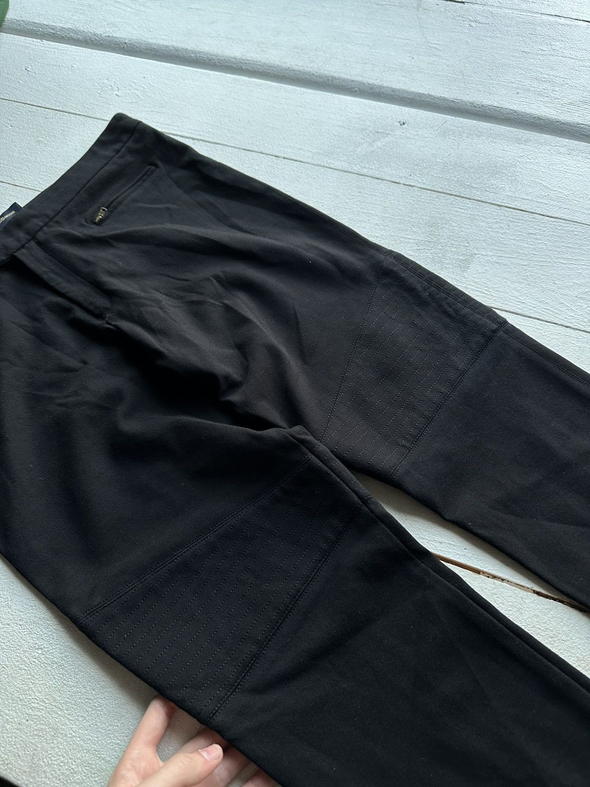 Roberto Cavalli 🚨Vintage Roberto Cavalli CLASS Pants black luxury Size 34" / US 12 / IT 48 - 8 Thumbnail