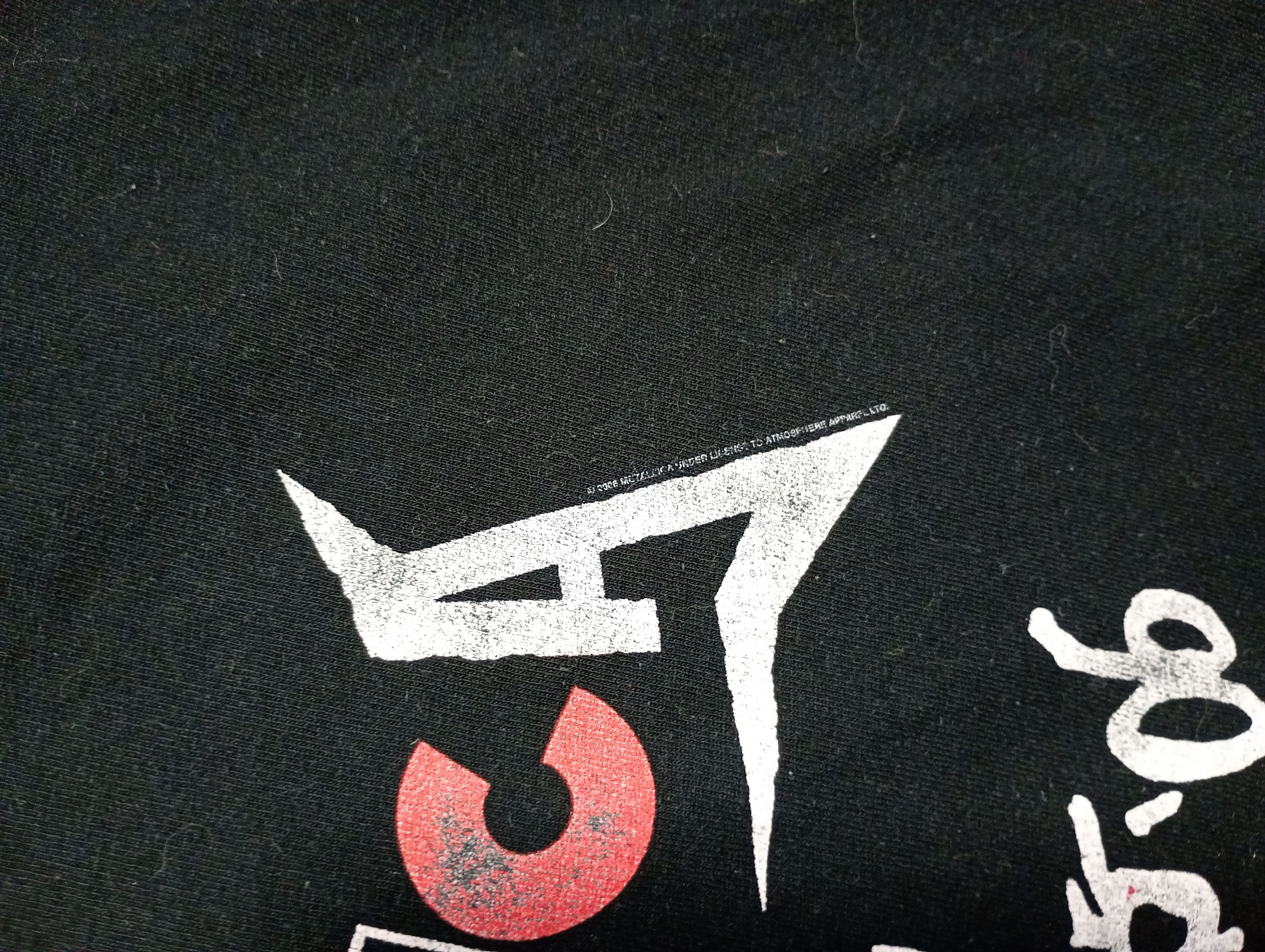 Band Tees Metallica Escape From The Studio'06 Gildan T-shirt 2006 Size US L / EU 52-54 / 3 - 8 Thumbnail
