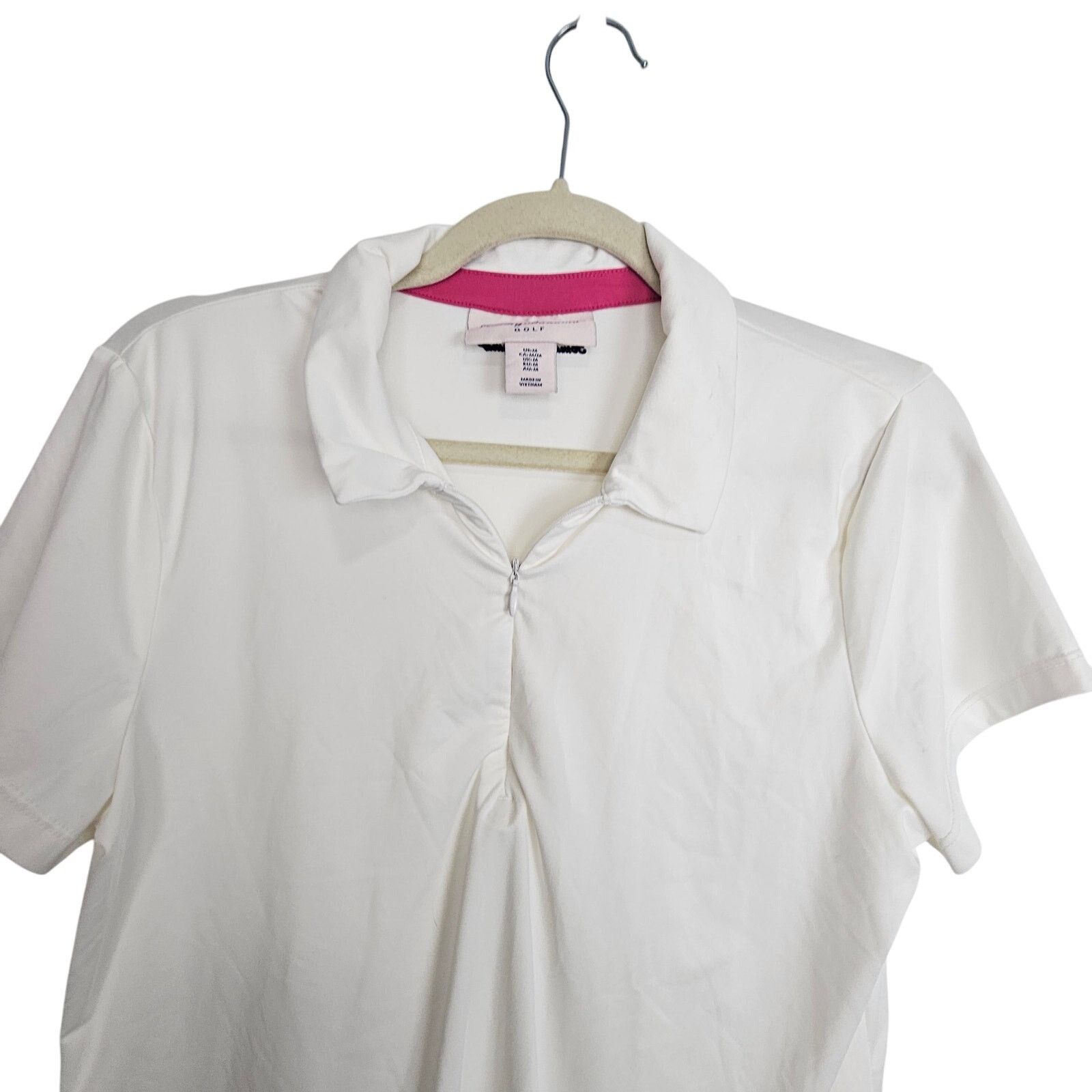 Tommy Bahama Tommy Bahama Womens Golf Polo Shirt Sz M Stretch Active Size M / US 6-8 / IT 42-44 - 3 Thumbnail