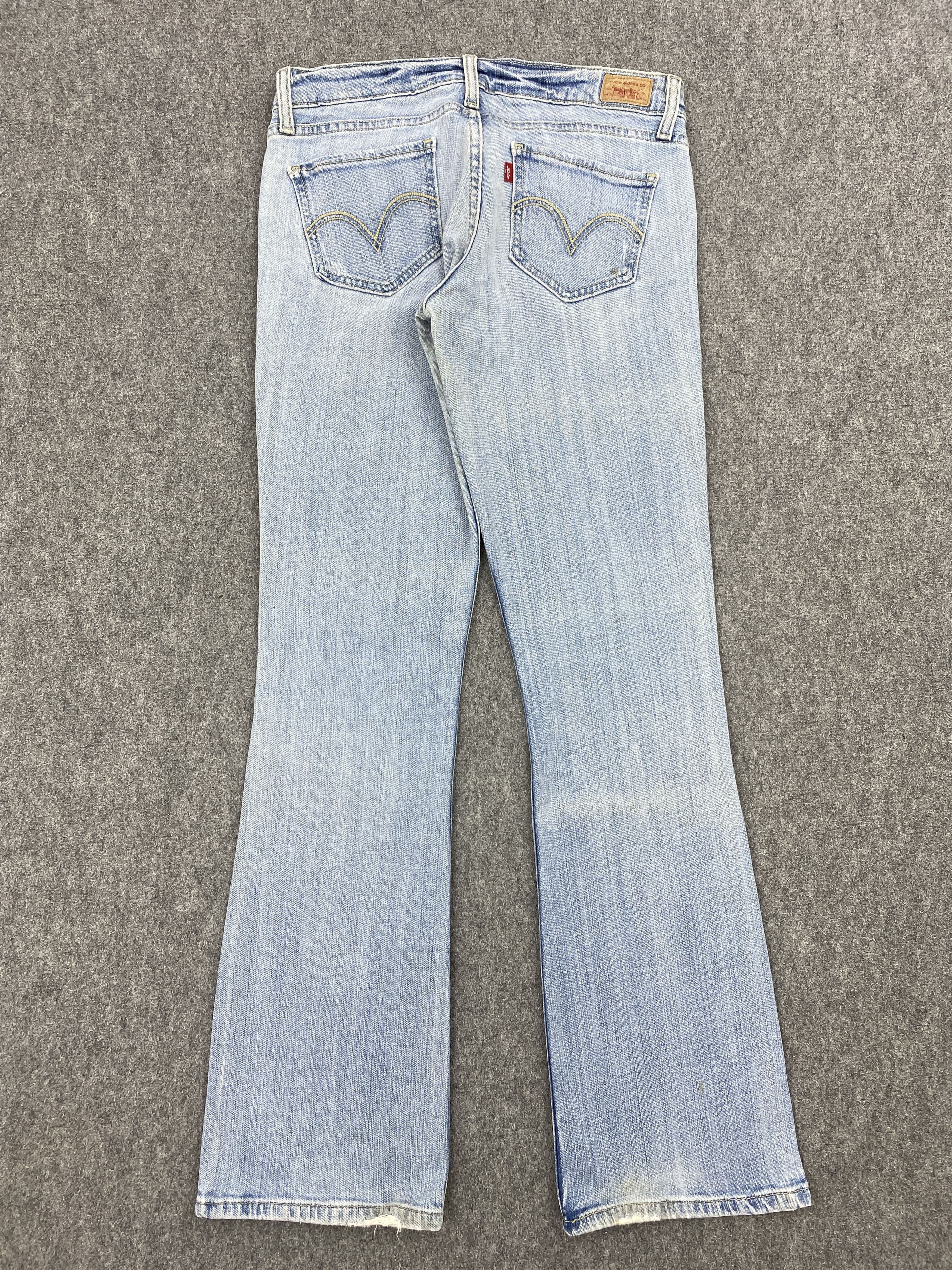 Levi's × Vintage Vintage Levis 524 Low Bootcut Denim Jeans Size US 30 / EU 46 - 3 Thumbnail