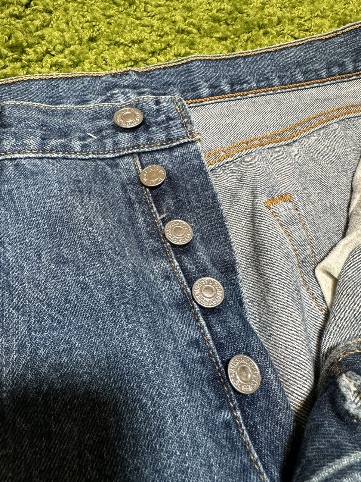 Levi's Levi’s 501 Denim Jeans Size US 33 - 4 Thumbnail