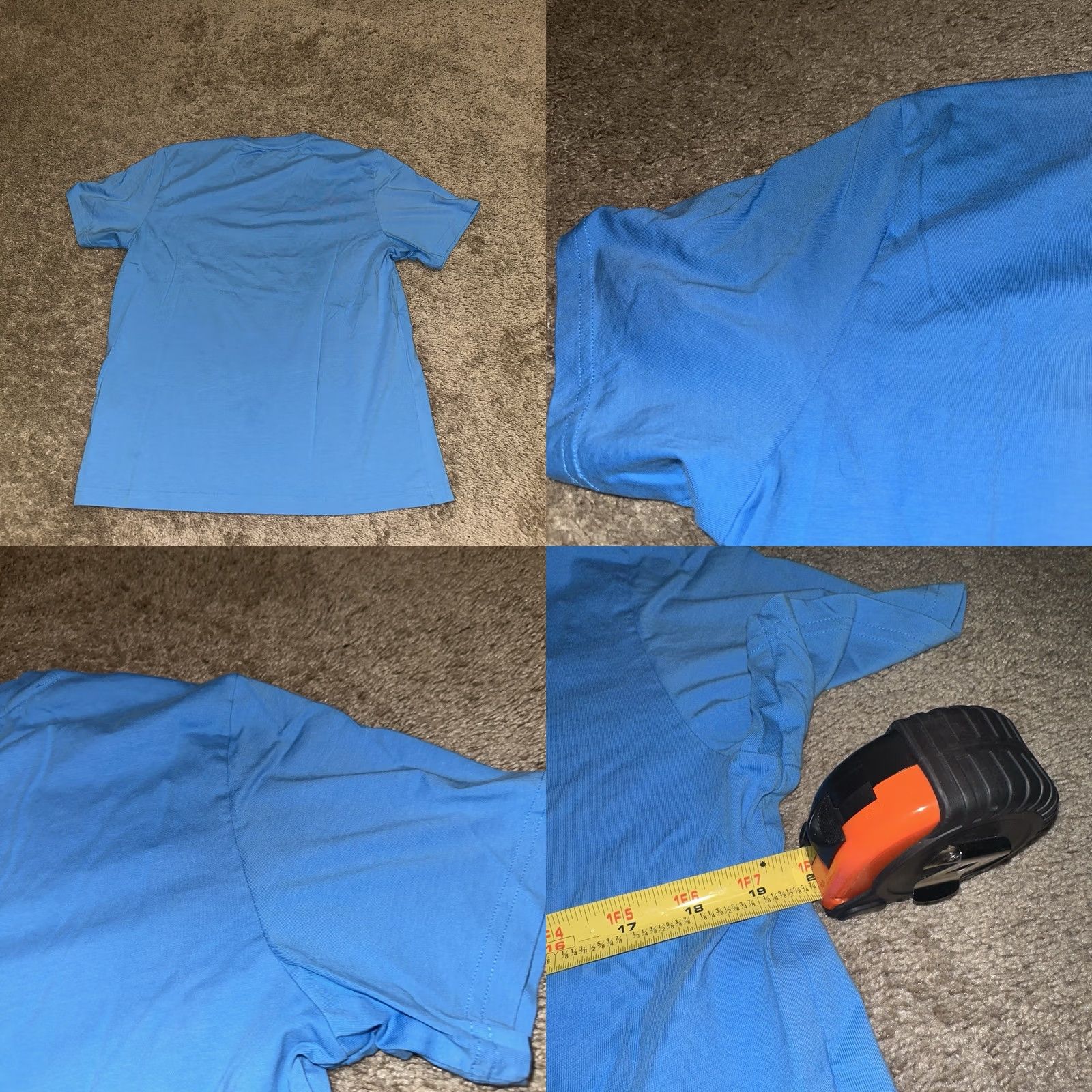 Psycho Bunny Psycho Bunny Shirt Men 2XL Blue Cotton Graphic Print Short Sleeve Preppy Size US XXL / EU 58 / 5 - 8 Thumbnail