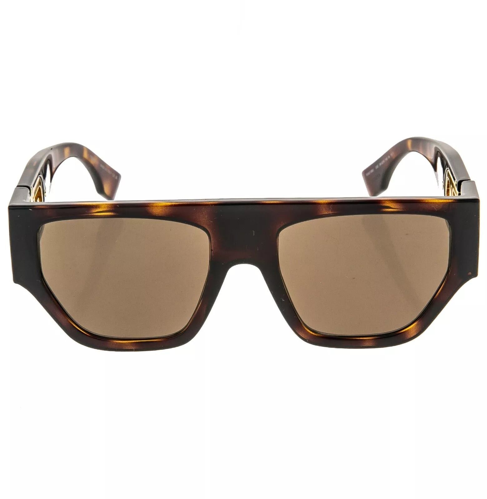 Fendi FENDI O'LOCK 40108 Brown Fashion FF Lock Logo Mask FE40108U Size ONE SIZE - 4 Thumbnail