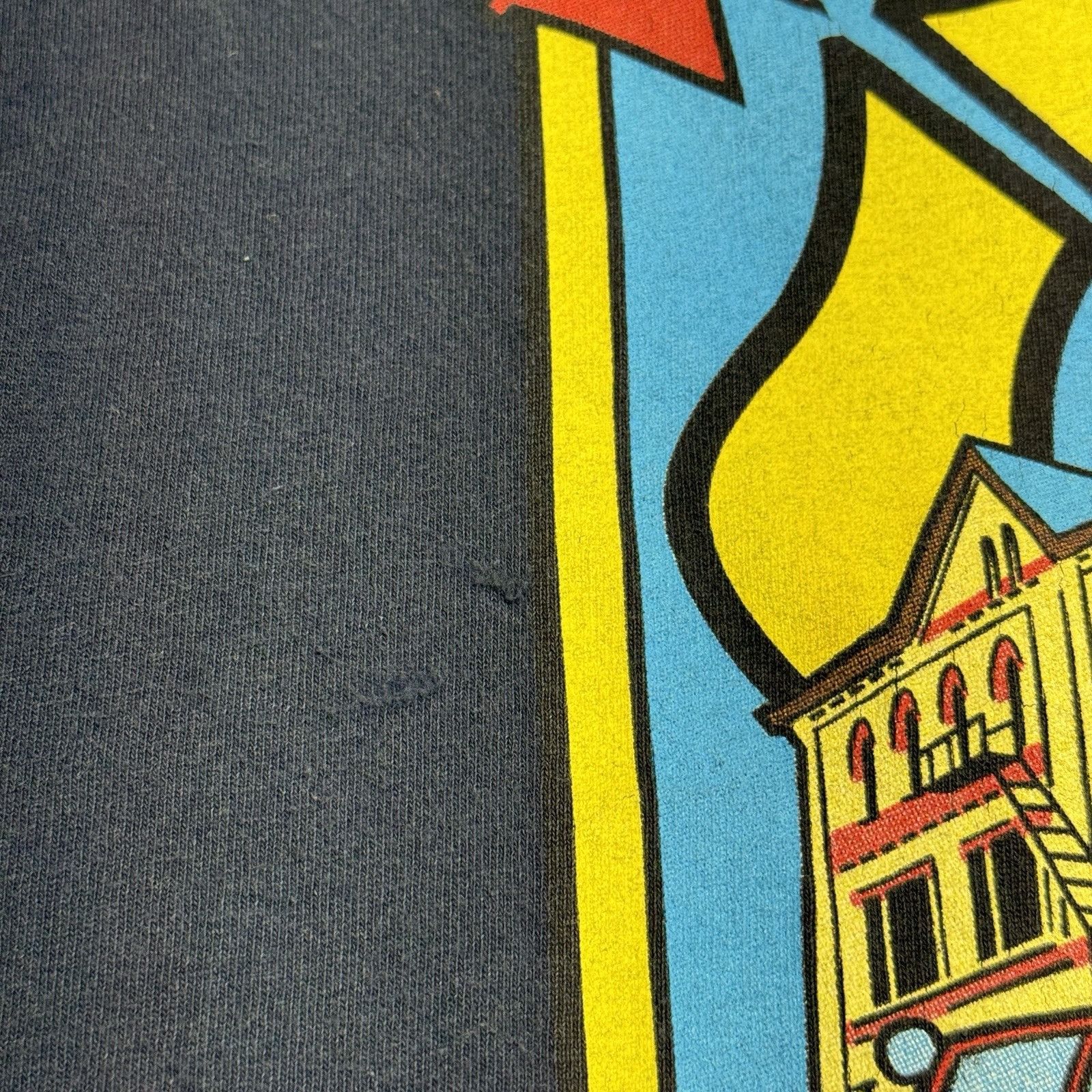 Vintage Woodstock Fire & Rescue T Shirt Mens L Blue Y2K Size US L / EU 52-54 / 3 - 8 Thumbnail