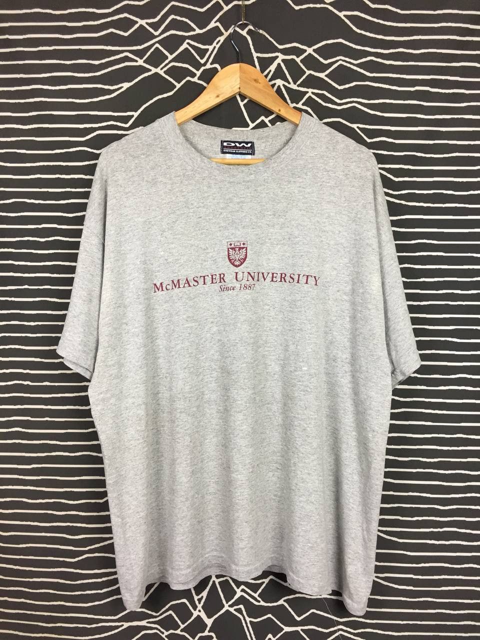 Vintage Vtg Dubwear Clothing Co. McMaster University Spell Out Tee Size US XL / EU 56 / 4 - 2 Thumbnail