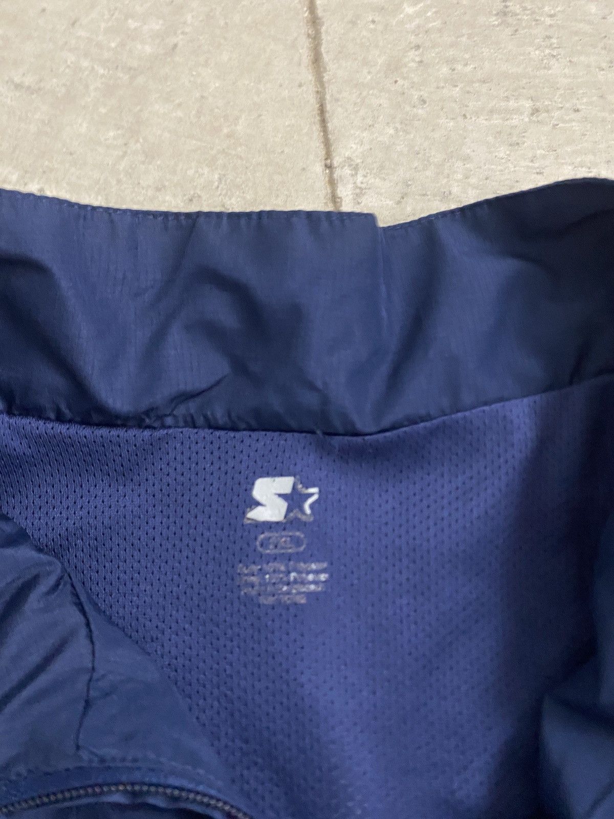 Starter Starter Navy Blue Nylon Track Jacket Size US XXL / EU 58 / 5 - 8 Thumbnail