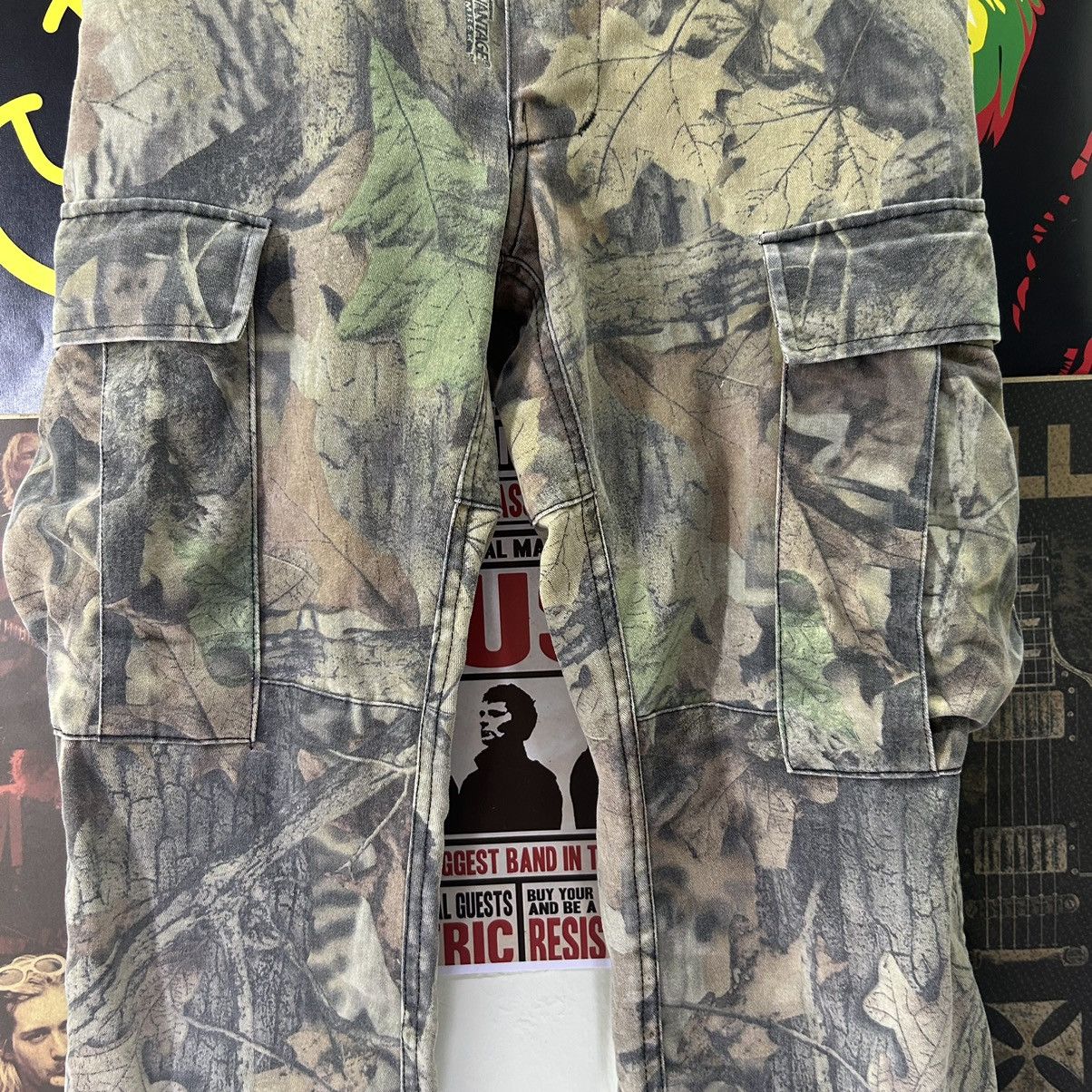 Hunter Vintage Camouflage Advantage Timber Double Knee Hunting Pant Size US 28 / EU 44 - 3 Thumbnail