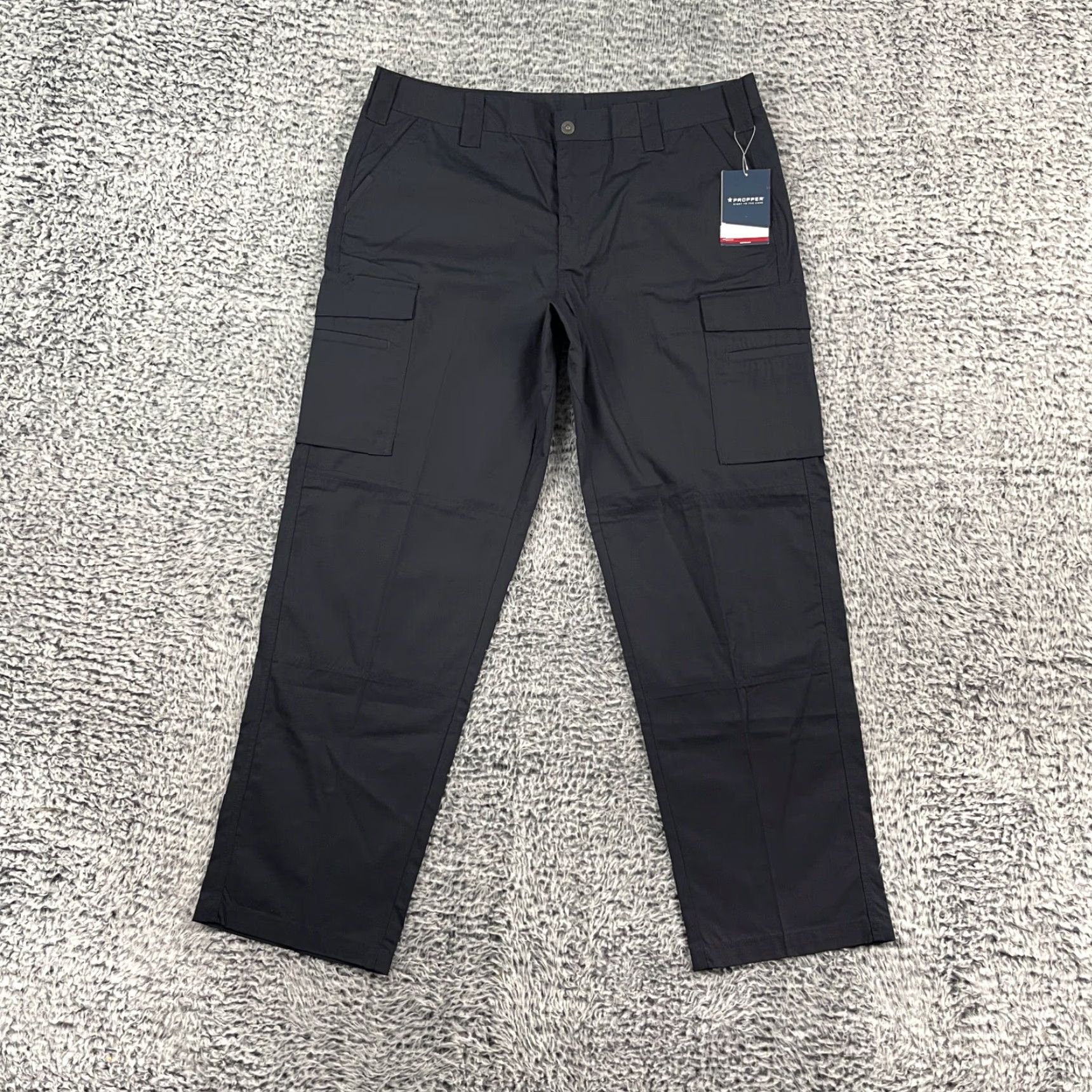 Propper Propper Tactical Pants Womens 20 LAPD Navy RevTac Ripstop Cargo Uniform Size 42" / US 20 - 2 Thumbnail
