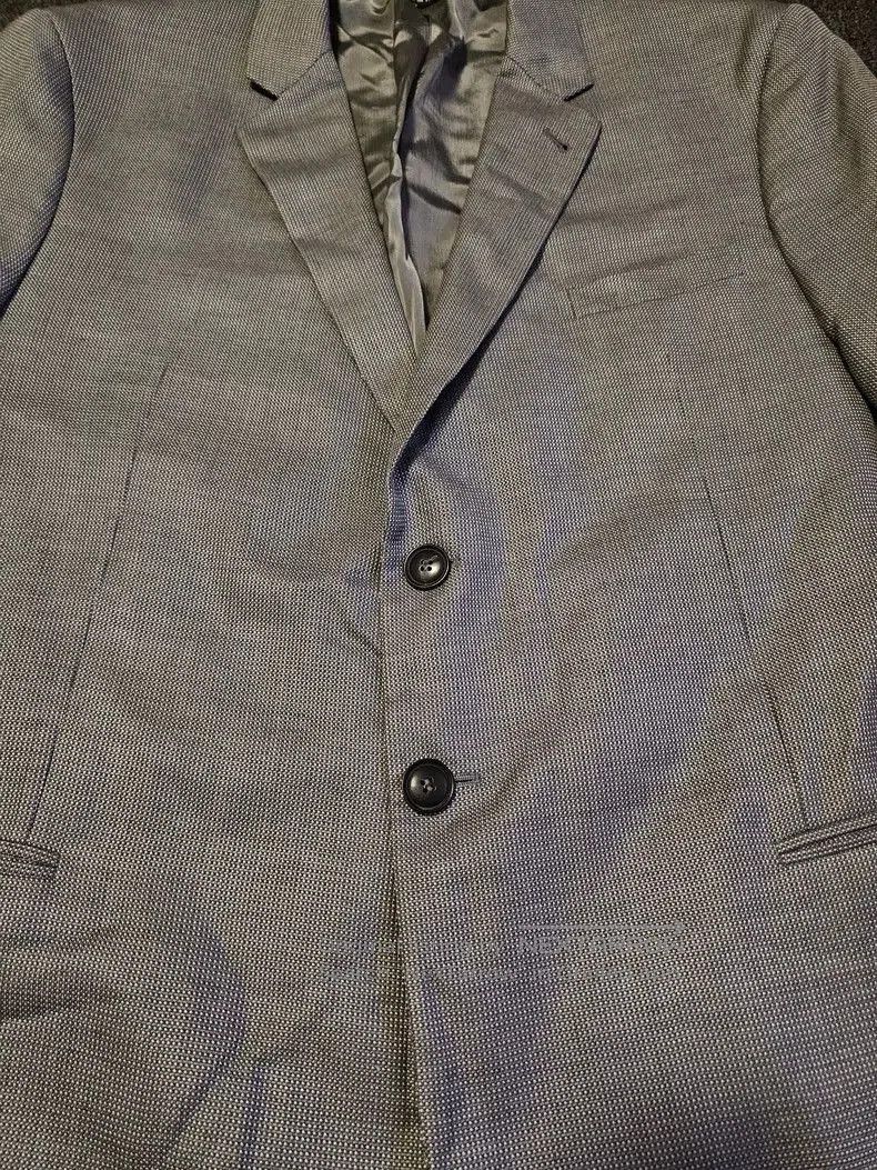 Vintage Giorgio Armani Wool Silk Blazer Jacket. Size US XL / EU 56 / 4 - 2 Thumbnail