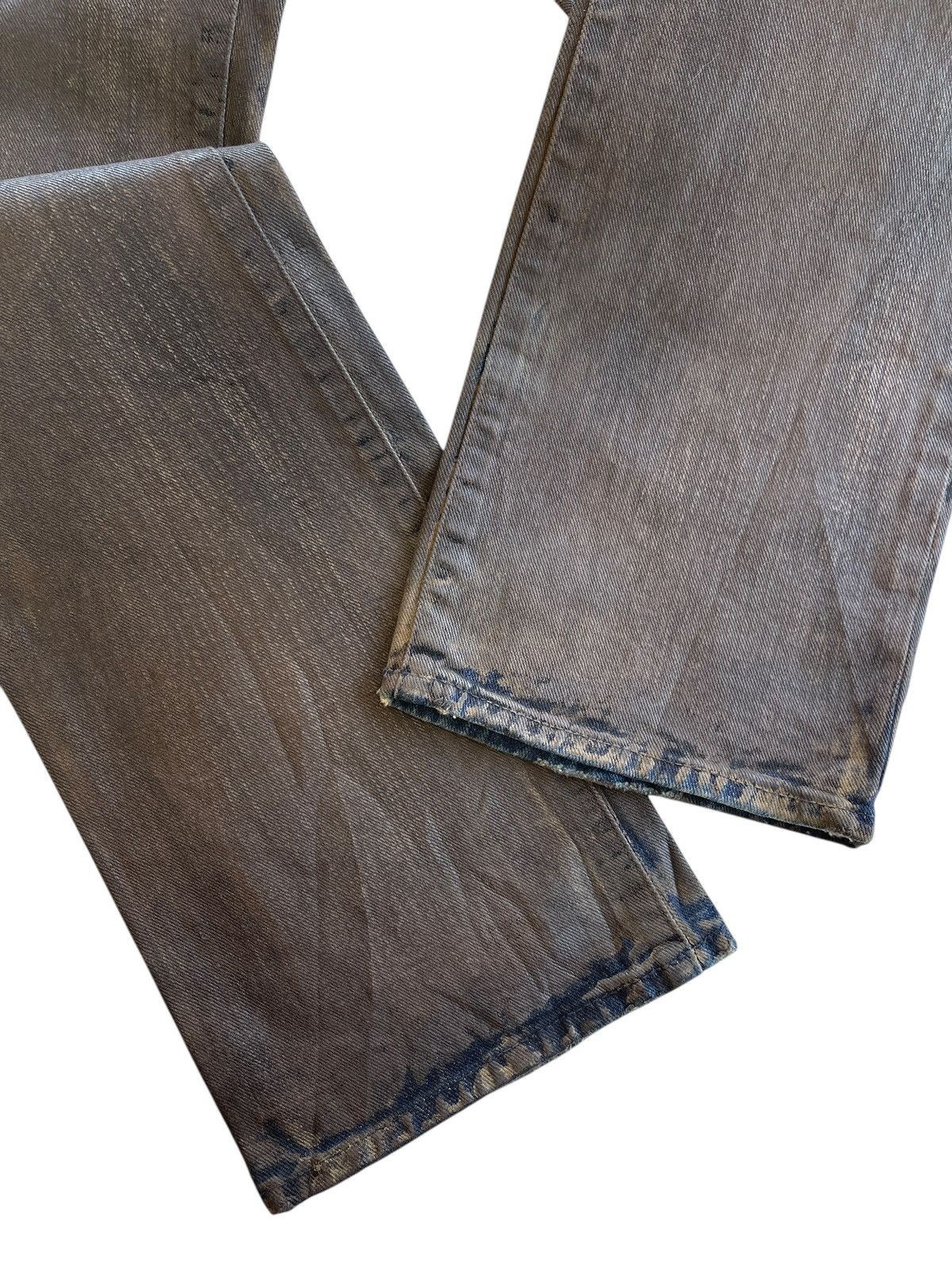 semanticdesign RARE❗️SemanticDesign Waxed Jeans Size US 33 - 9 Thumbnail