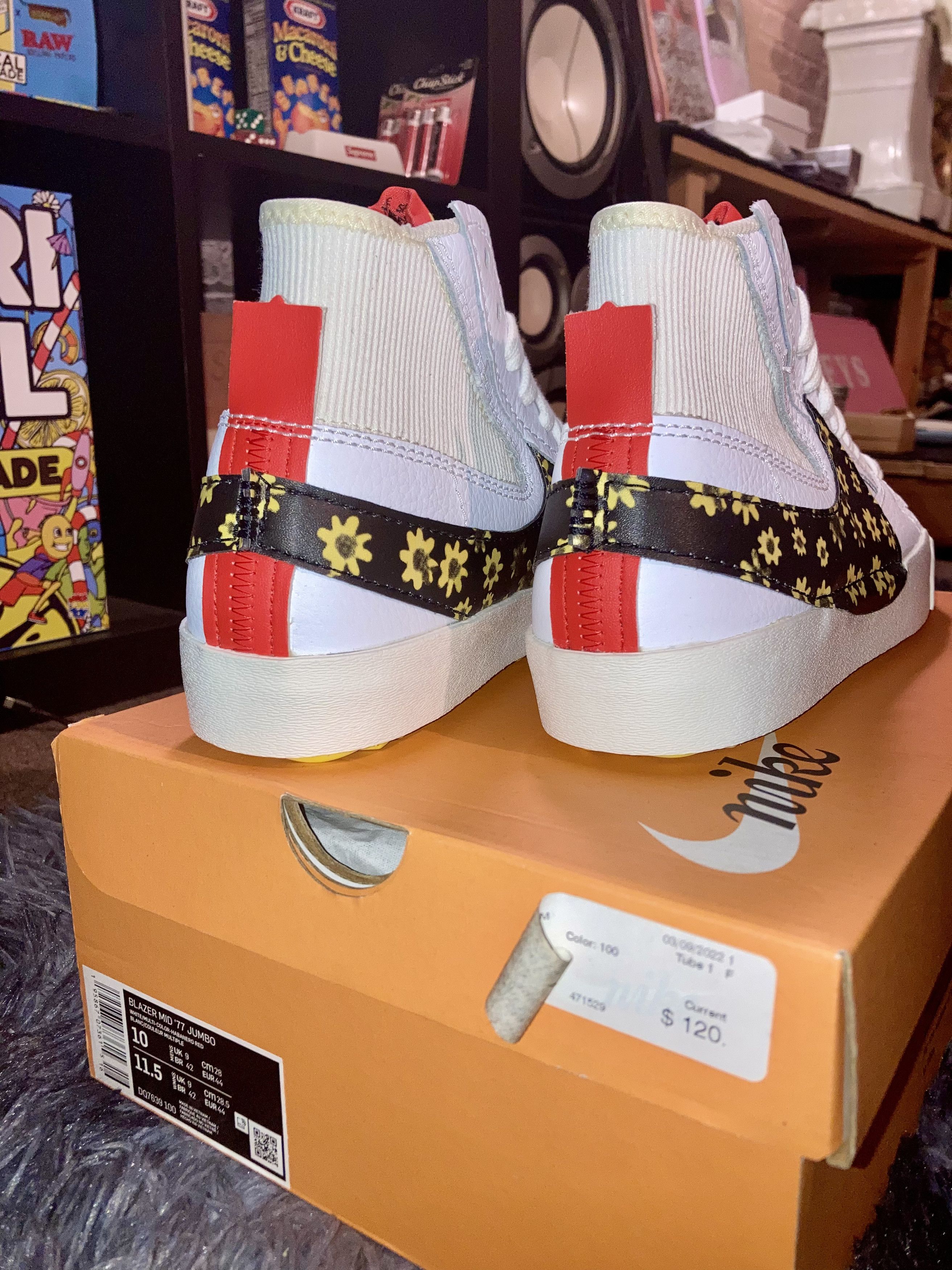 Nike Nike Blazer Mid Jumbo "Sunflower" Size US 10 / EU 43 - 2 Thumbnail