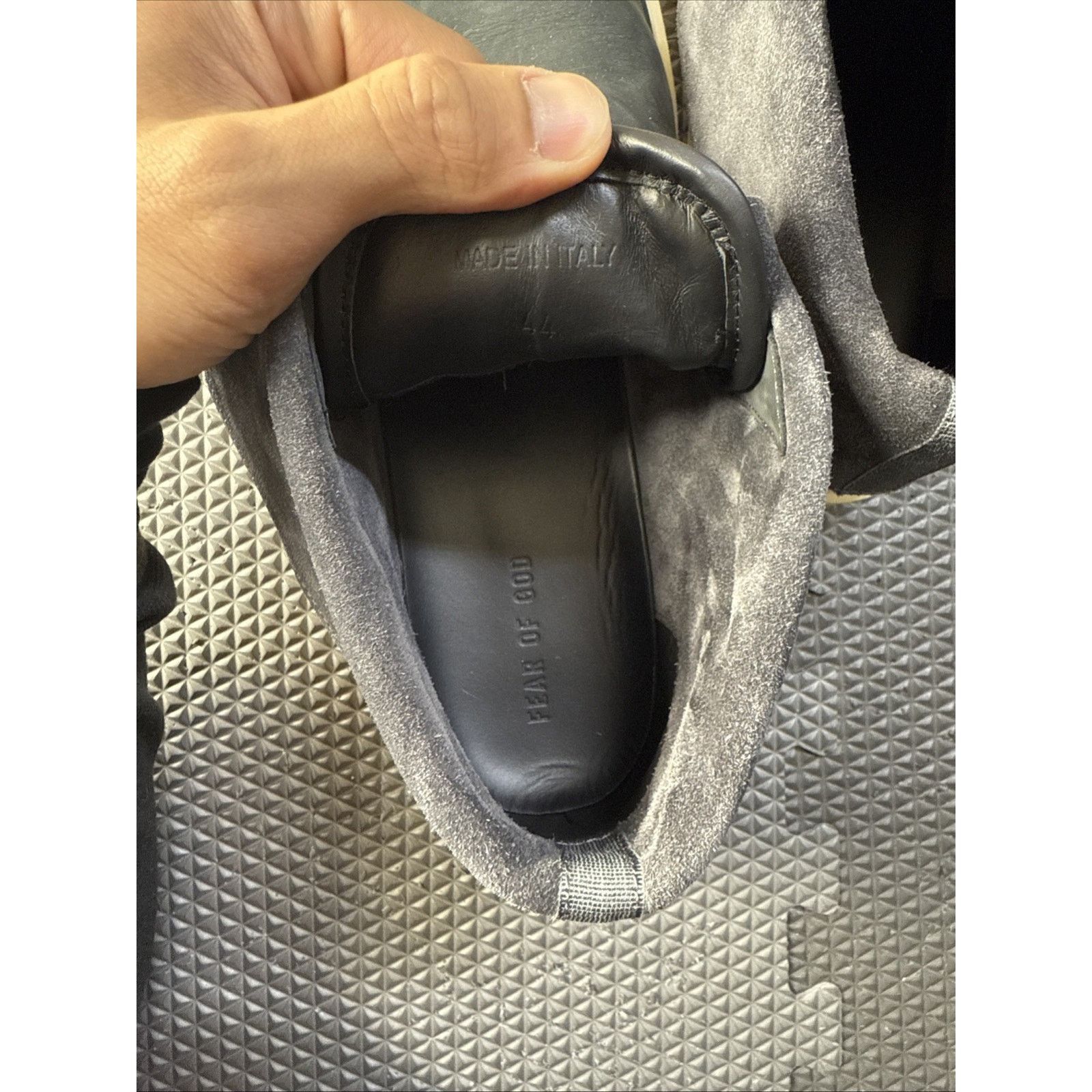 Fear of God Fear Of God Suede Chukka Boots Navy Made In Italy Size 11 Size US 11 / EU 44 - 5 Thumbnail