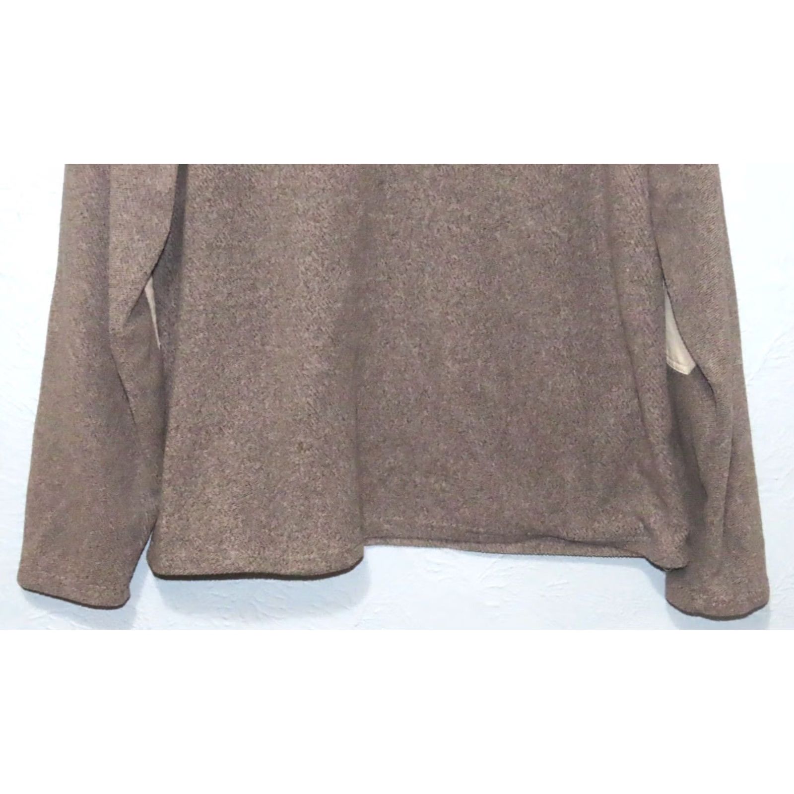 Vintage Simply Southern Gray Pullover Men’s Large 1/4 Snap Fleece Long Sleeve Top Pocket Sweatshirt Mock Neck Size US L / EU 52-54 / 3 - 2 Thumbnail