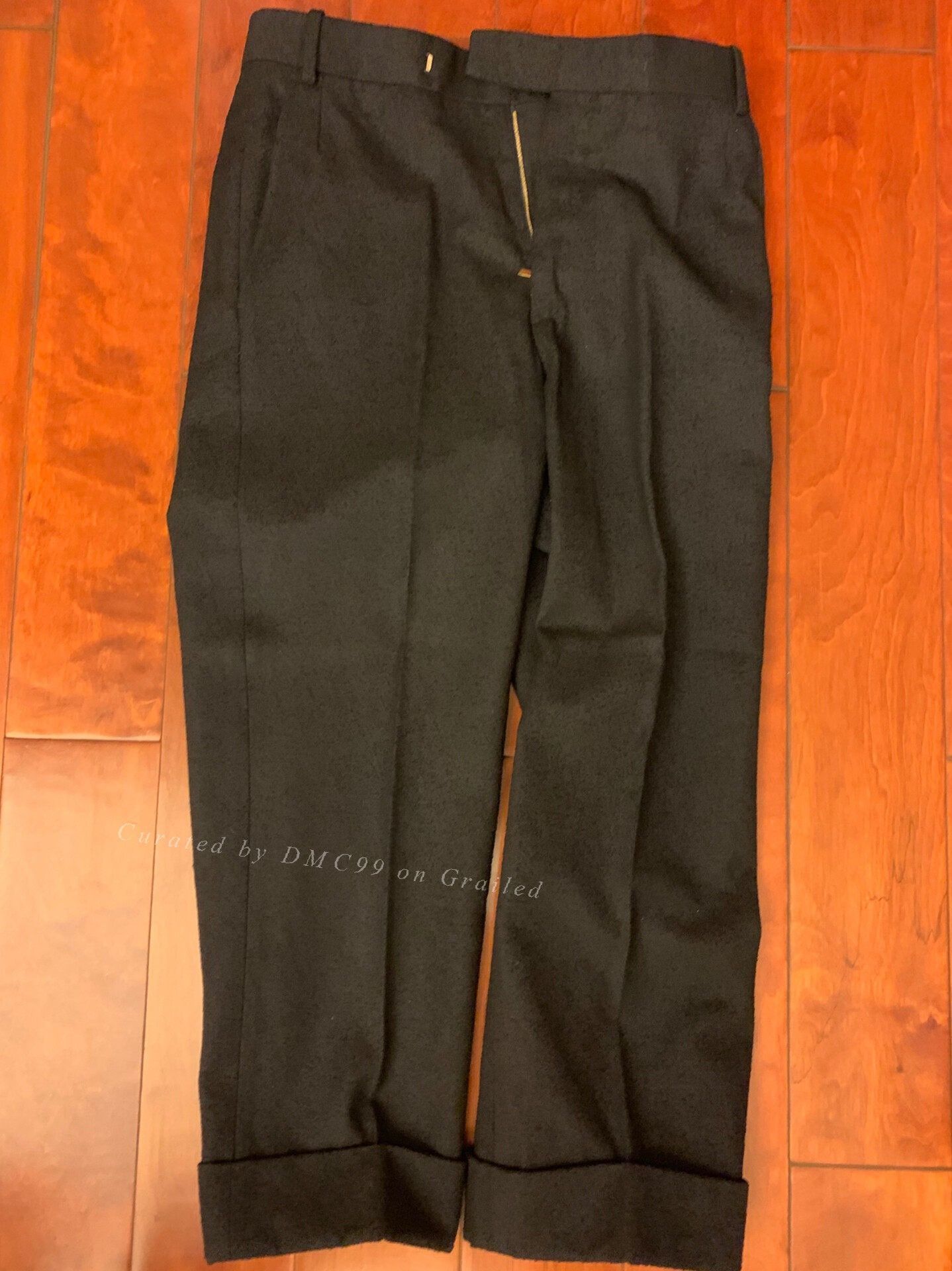 Thom Browne Thom Browne 16AW Wide-Leg Pants Size US 26 / EU 42 - 1 Thumbnail
