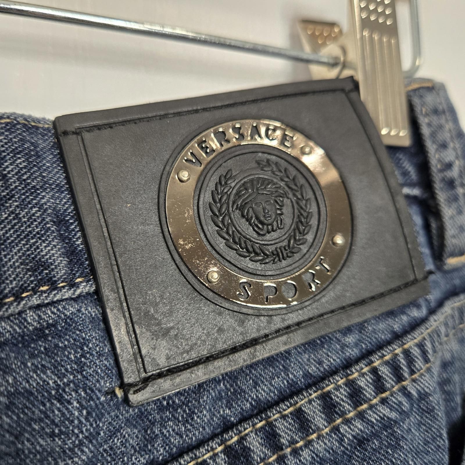 Versace Jeans Couture Vintage Versace Jeans Couture Men's 31 Denim Medium Straight Size US 31 - 4 Thumbnail