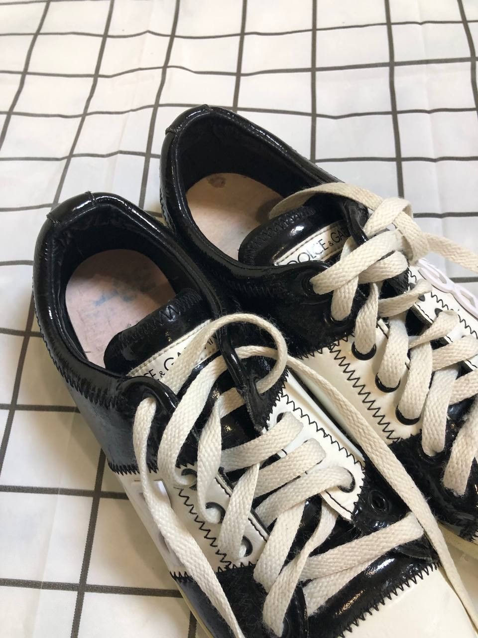 Dolce & Gabbana Dolce Gabbana Womens Low Top Sneakers Size US 5 / EU 37 - 3 Thumbnail