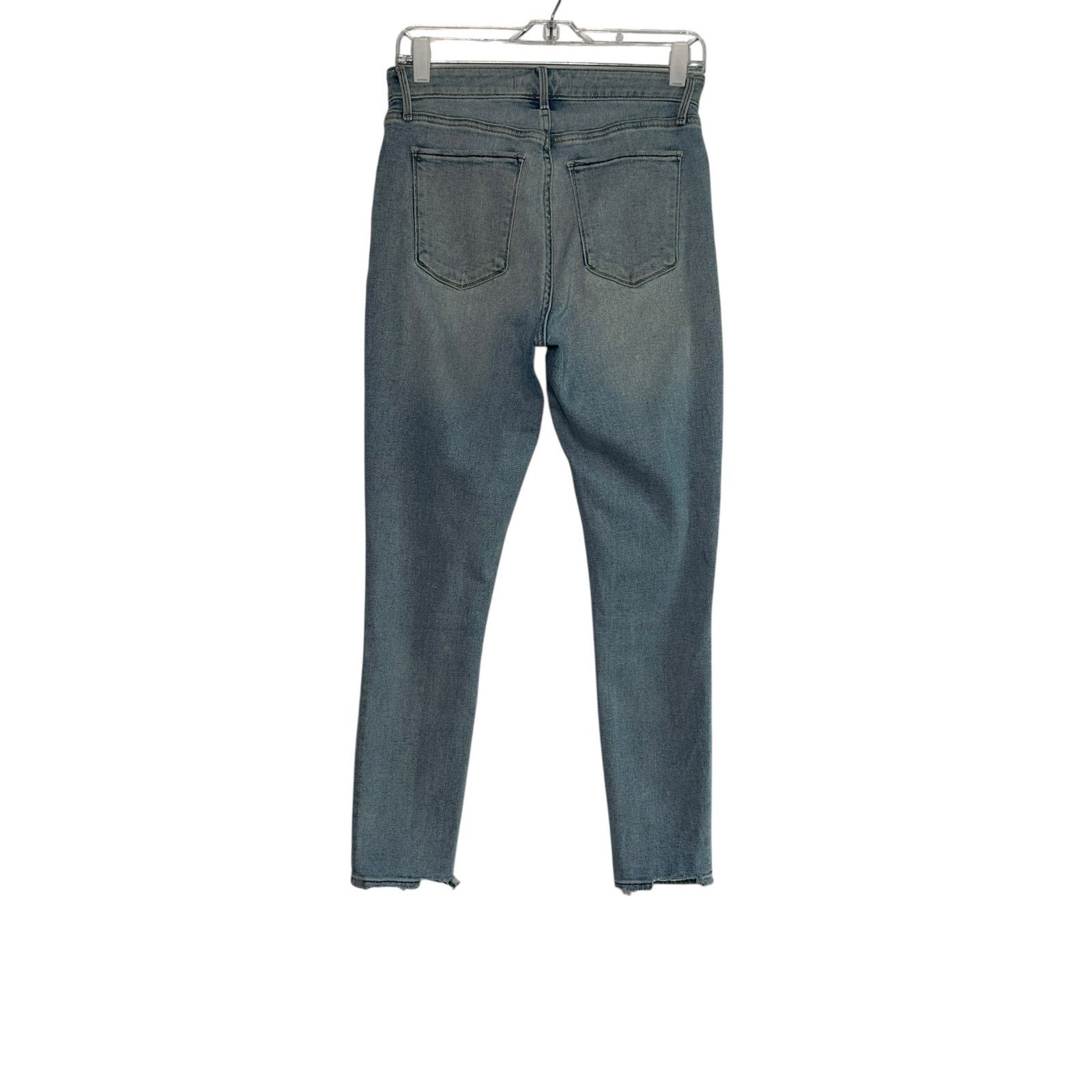 Abercrombie & Fitch Abercrombie & Fitch blue high rise super skinny jeans size 6 Size 28" / US 6 / IT 42 - 8 Thumbnail