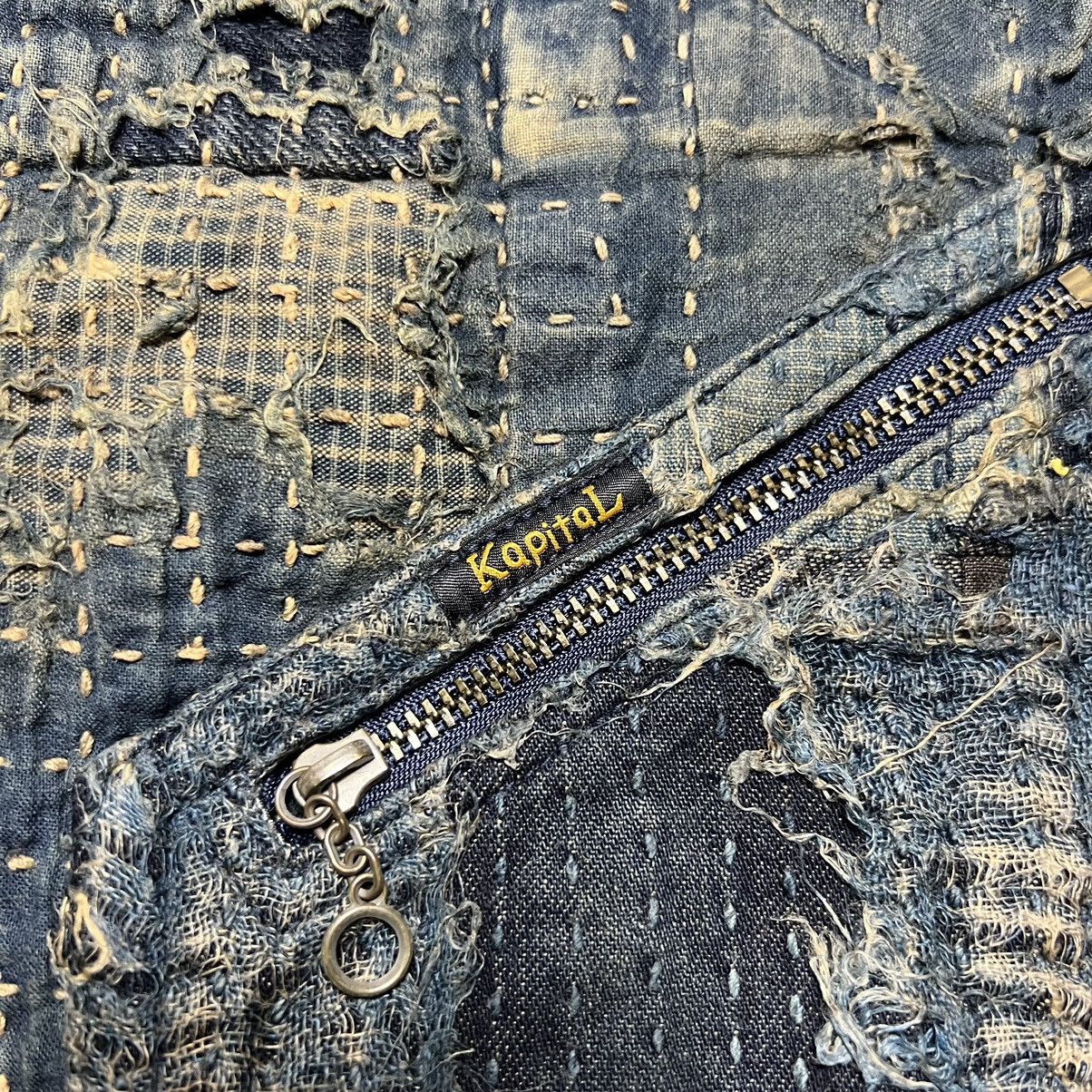 Kapital × Kapital Kountry Kapital Kountry Virgin Maria BORO SPRING 1ST Denim Jacket Size US L / EU 52-54 / 3 - 4 Thumbnail