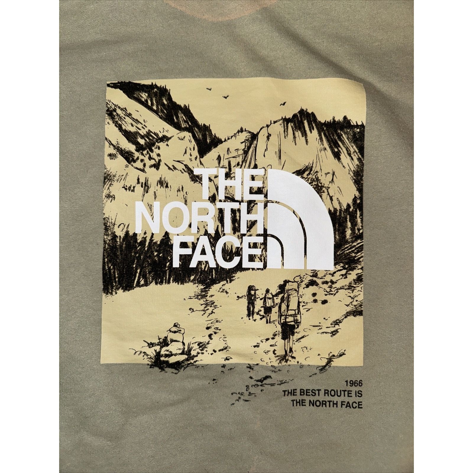The North Face Women’s The North Face Boxy Hoodie Tan XL 23x23 Size XL / US 12-14 / IT 48-50 - 5 Thumbnail