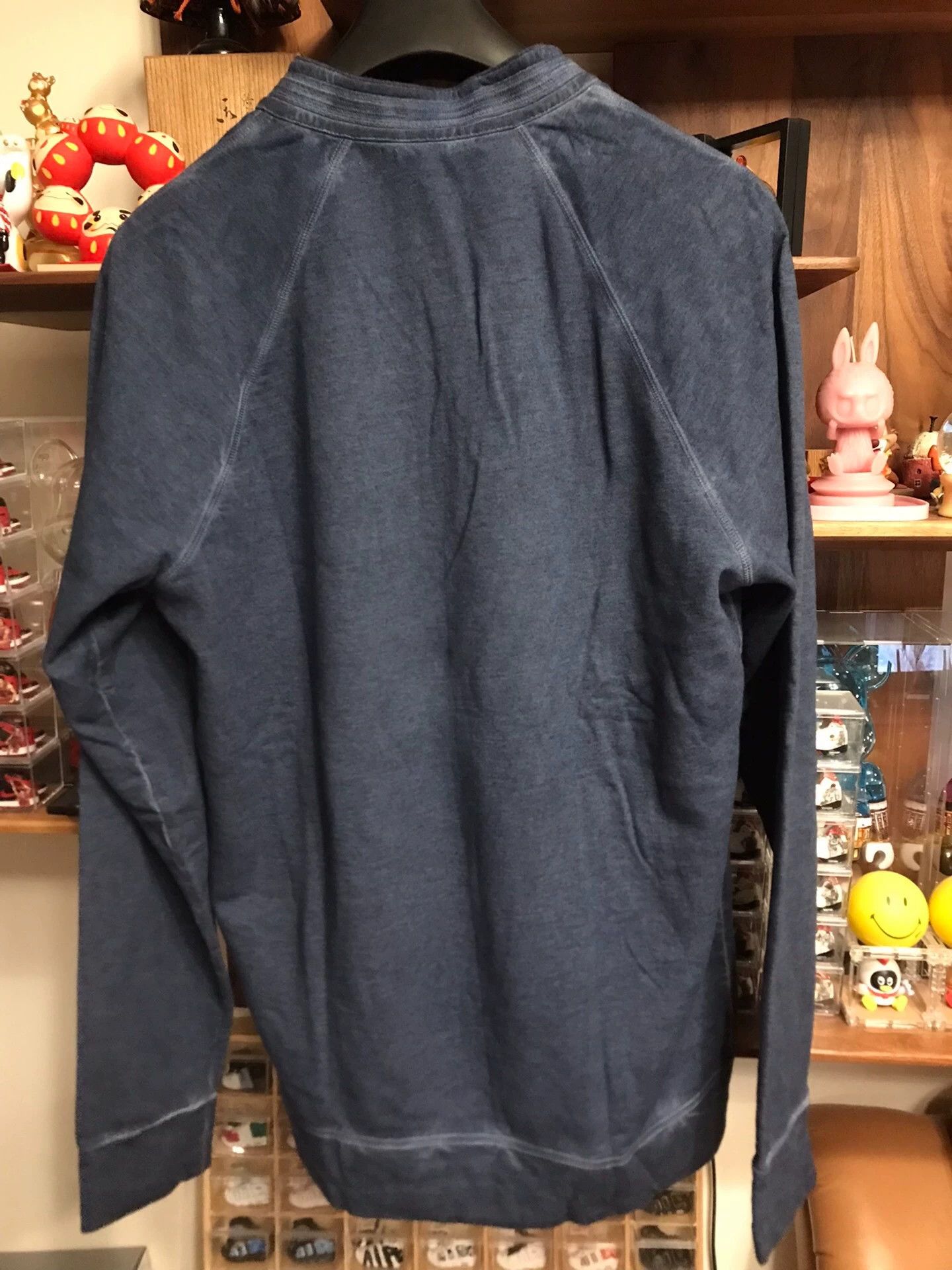 Bottega Veneta BV Indigo Dyed Wool Fleece Lined Sweatshirt & Pants Set 48 Size US M / EU 48-50 / 2 - 2 Thumbnail