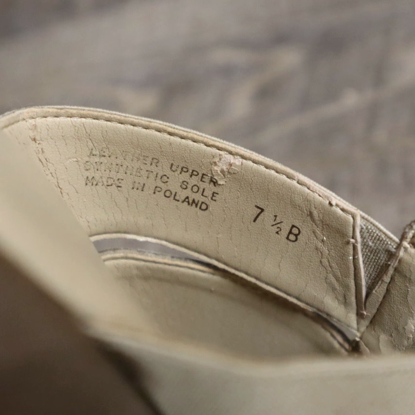 Vintage VINTAGE Shoes Women Slide Sandal Leather Brown Buckle Elegant Retro 90s Men B Size US 8 / IT 38 - 7 Thumbnail