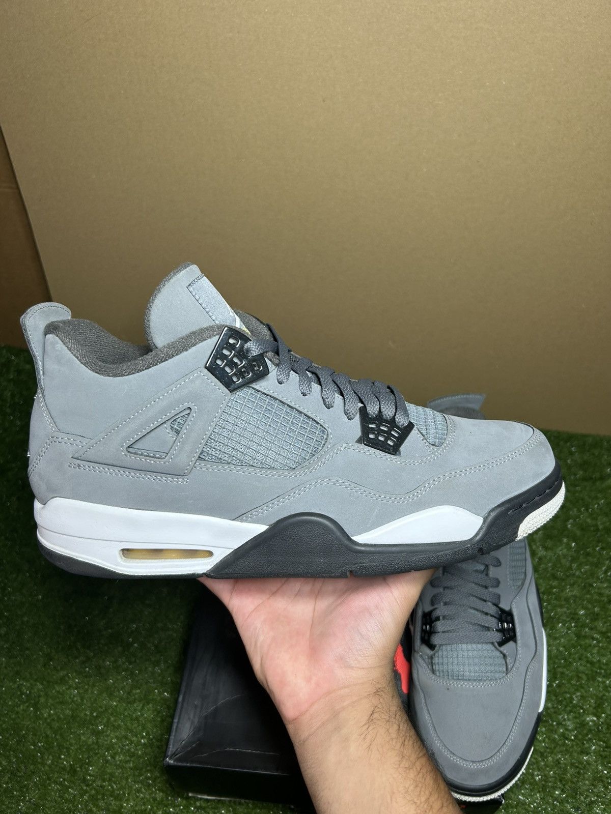 Jordan Brand Jordan 4 Cool grey Size US 13 / EU 46 - 6 Thumbnail