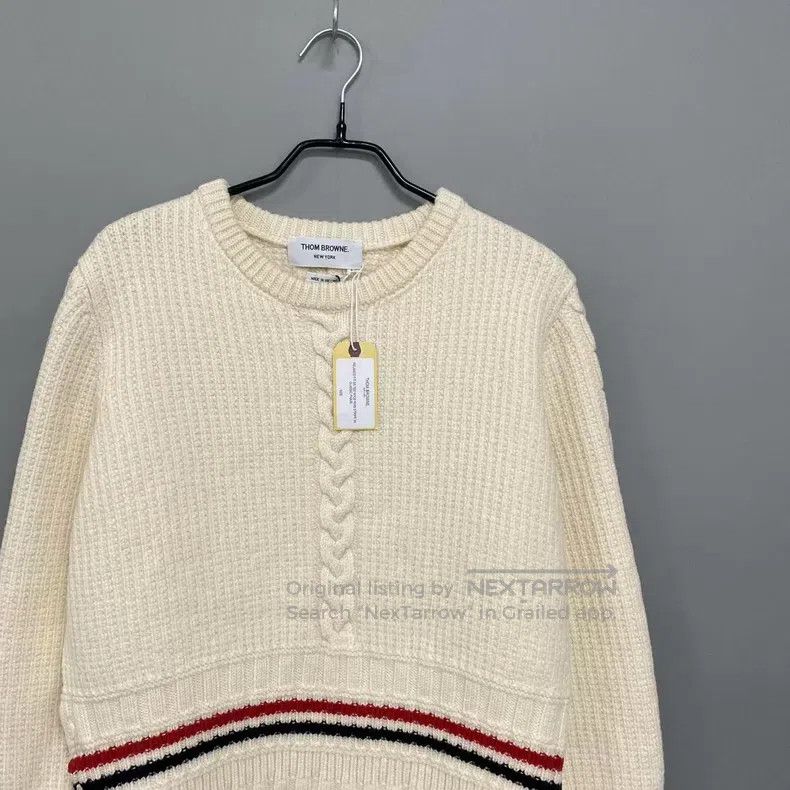 Other Thom Browne Knitted Wool Sweater Size US M / EU 48-50 / 2 - 6 Thumbnail