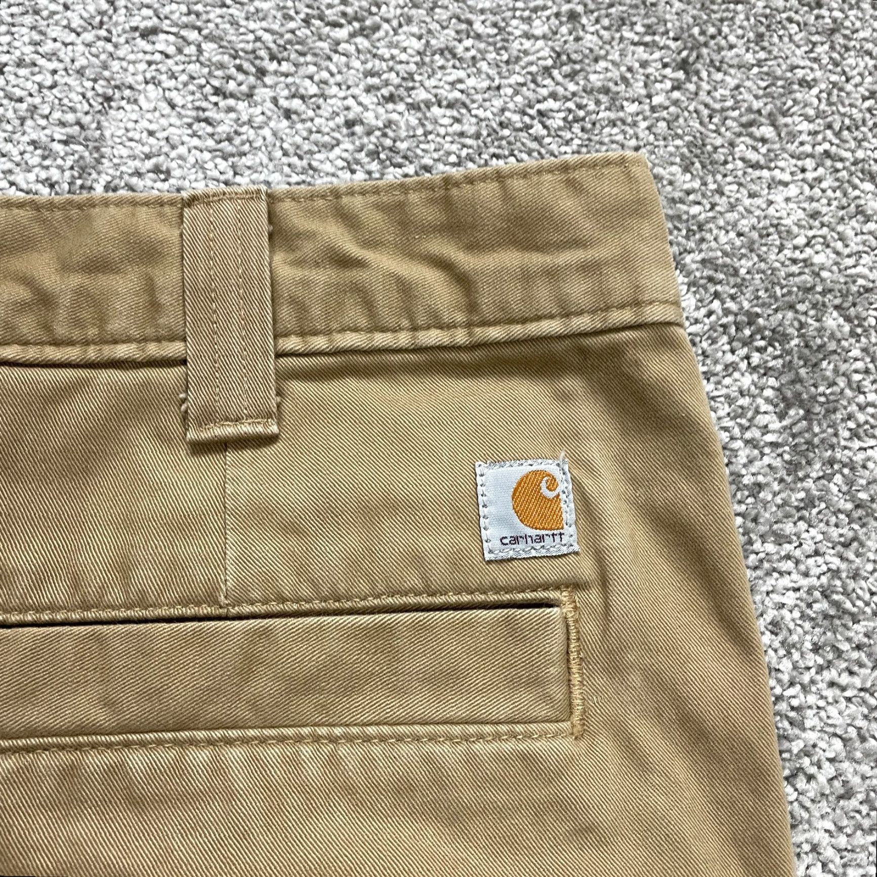 Carhartt VINTAGE Carhartt Relaxed Fit Carpenter Pants Men 39x31 Brown Cotton Workwear Size US 39 - 5 Thumbnail